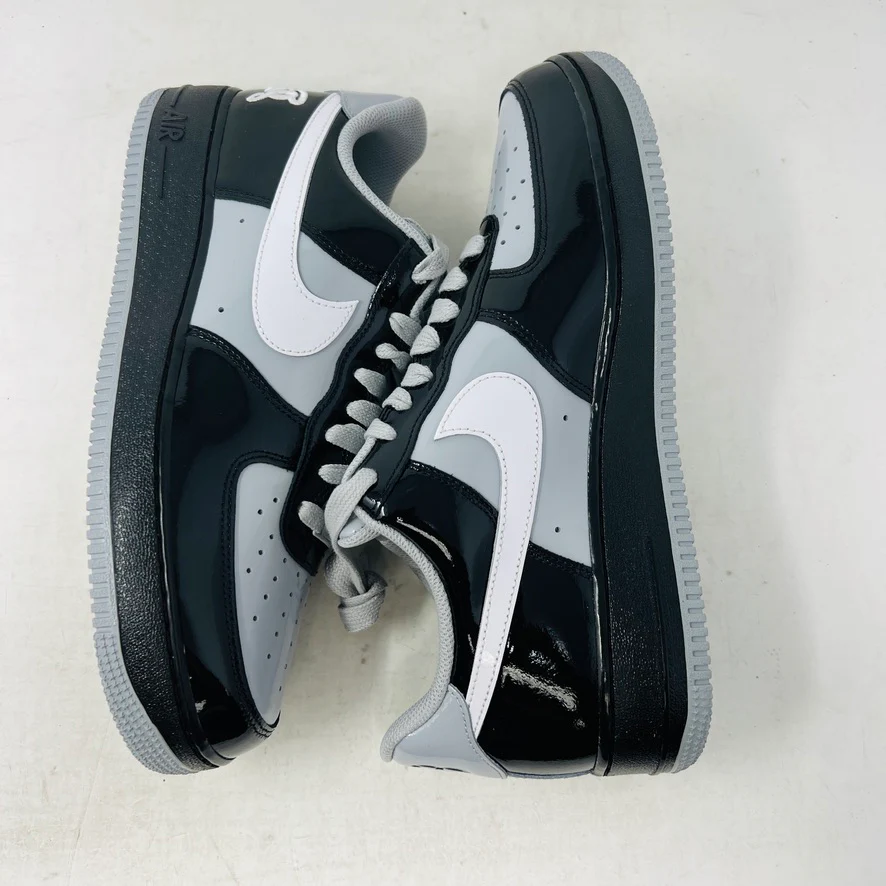 Nike Air Force 1 Low Syna Central Cee Black White Smoke Grey - Image 3
