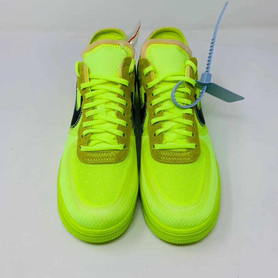 Nike Air Force 1 Off White Volt - Image 2