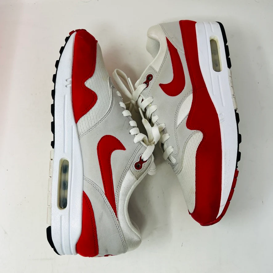 Nike Air Max 1 Anniversary Red (2017/2018 Restock Pair) - Image 4