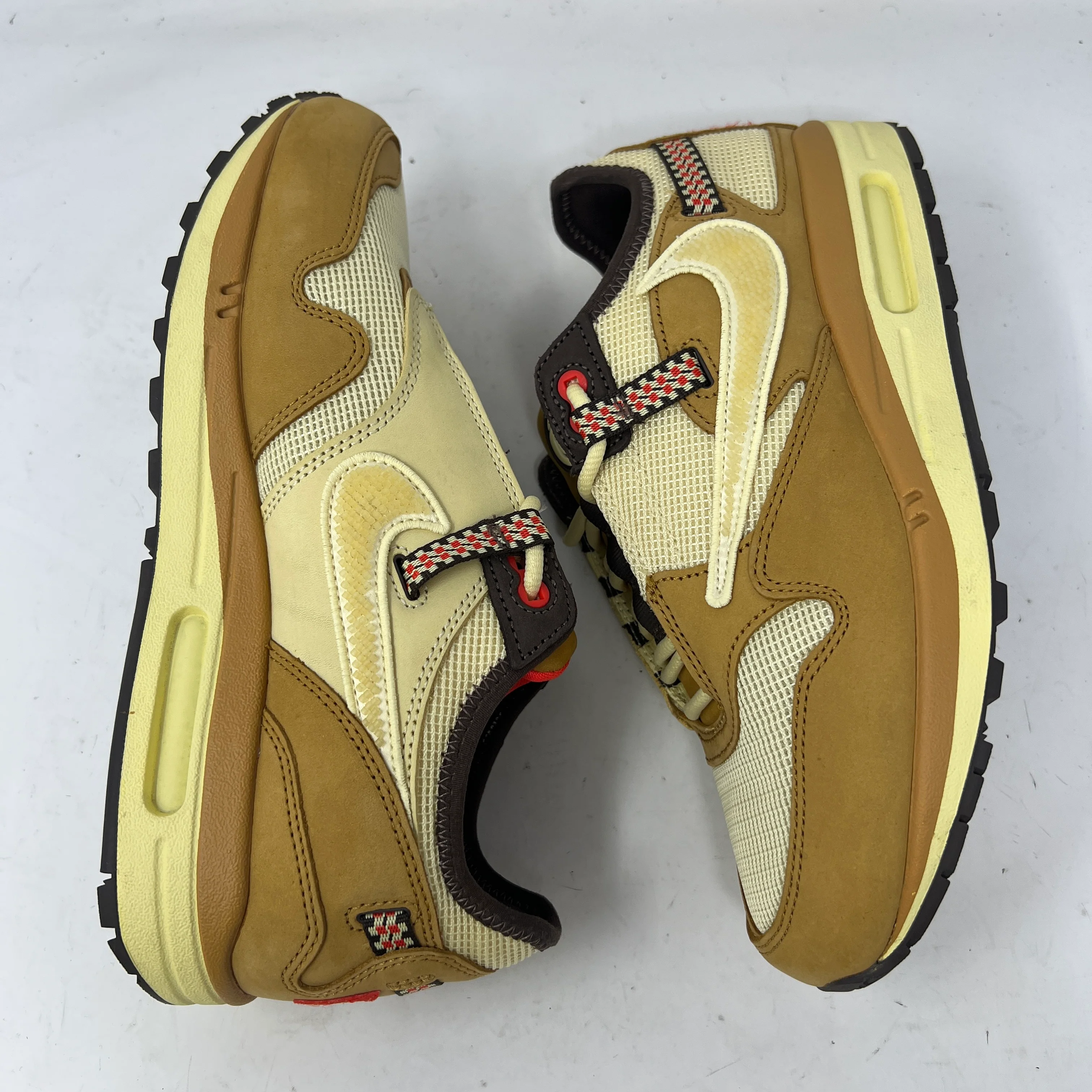 Nike Air Max 1 Travis Scott Cactus Jack Wheat Lemon Drop - Image 3