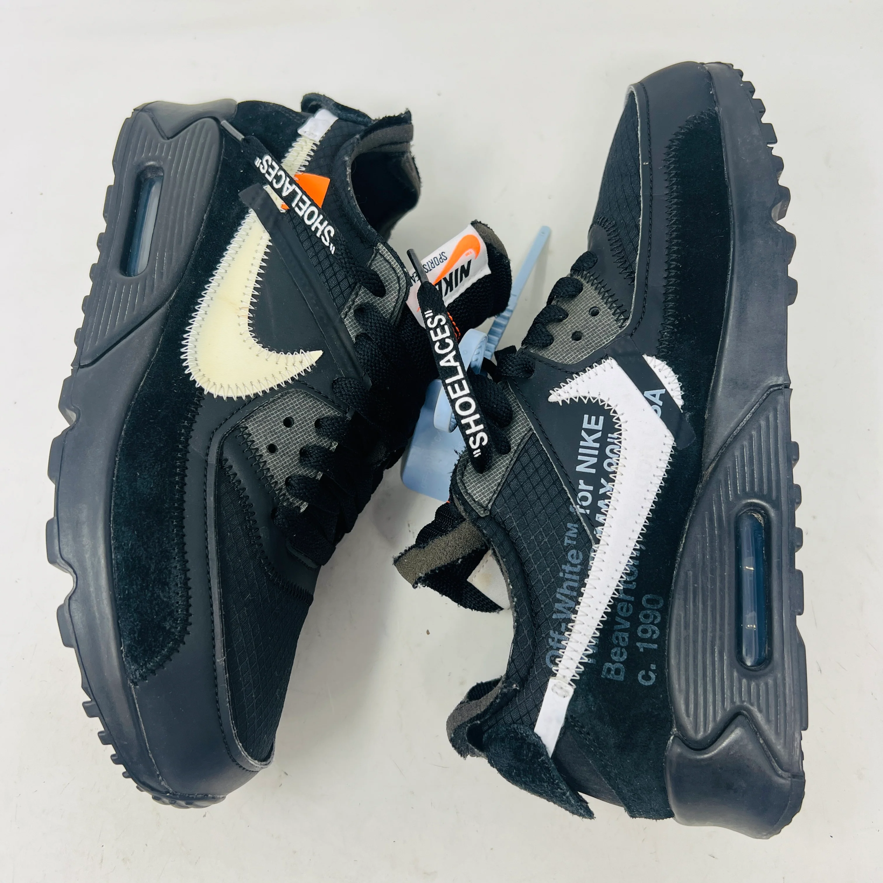 Nike Air Max 90 Off-White Black - Image 4