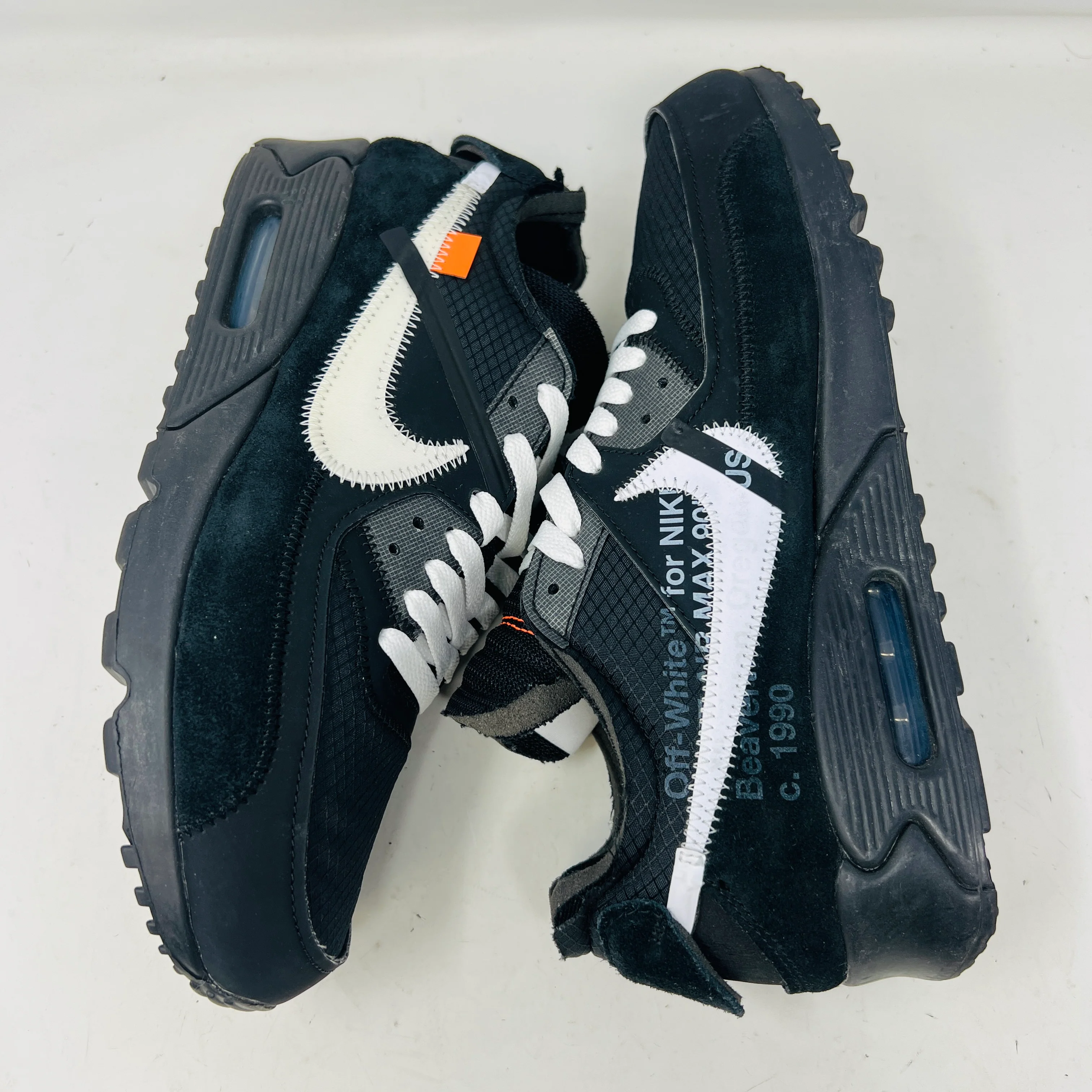 Nike Air Max 90 Off-White Black - Image 3