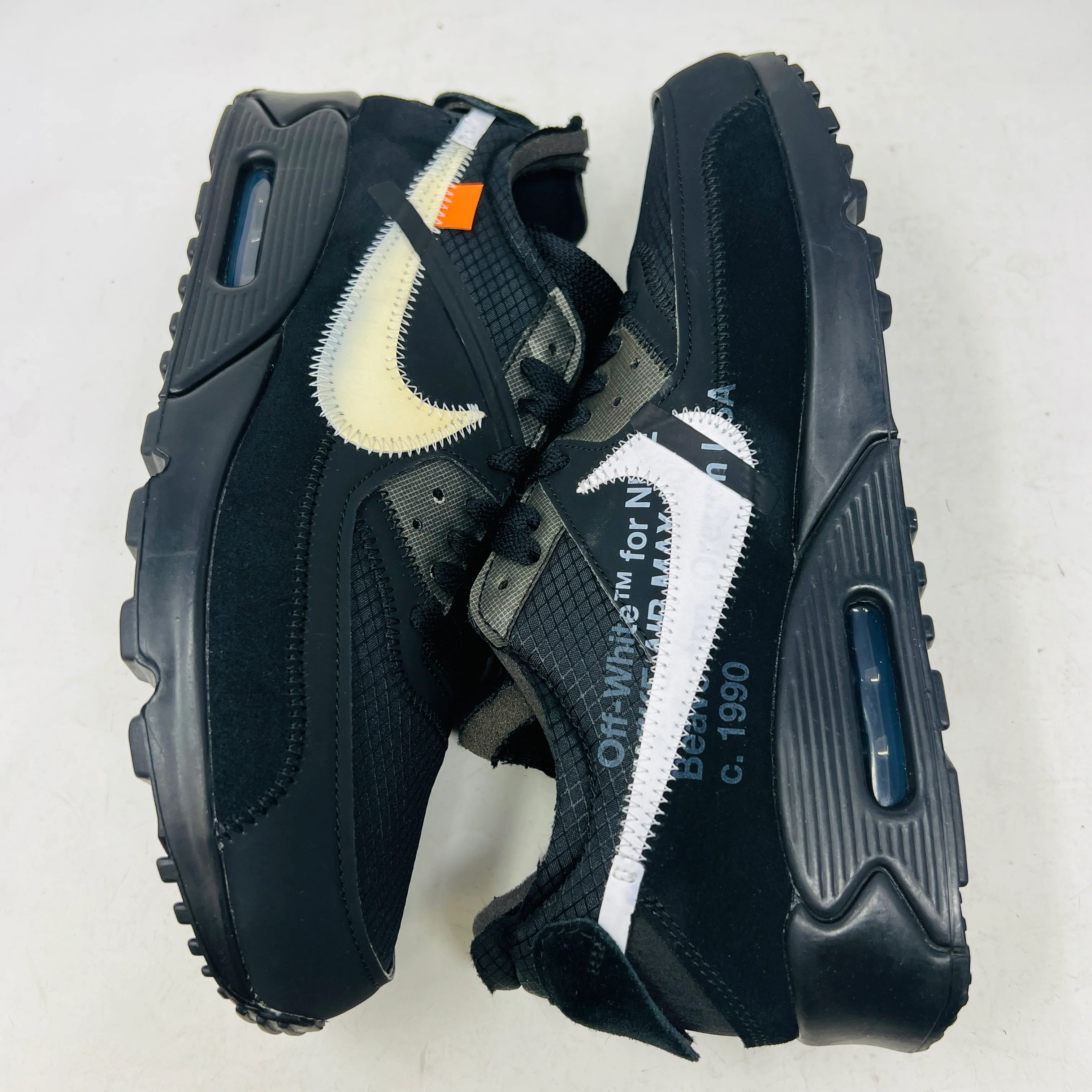 Nike Air Max 90 Off-White Black - Image 3