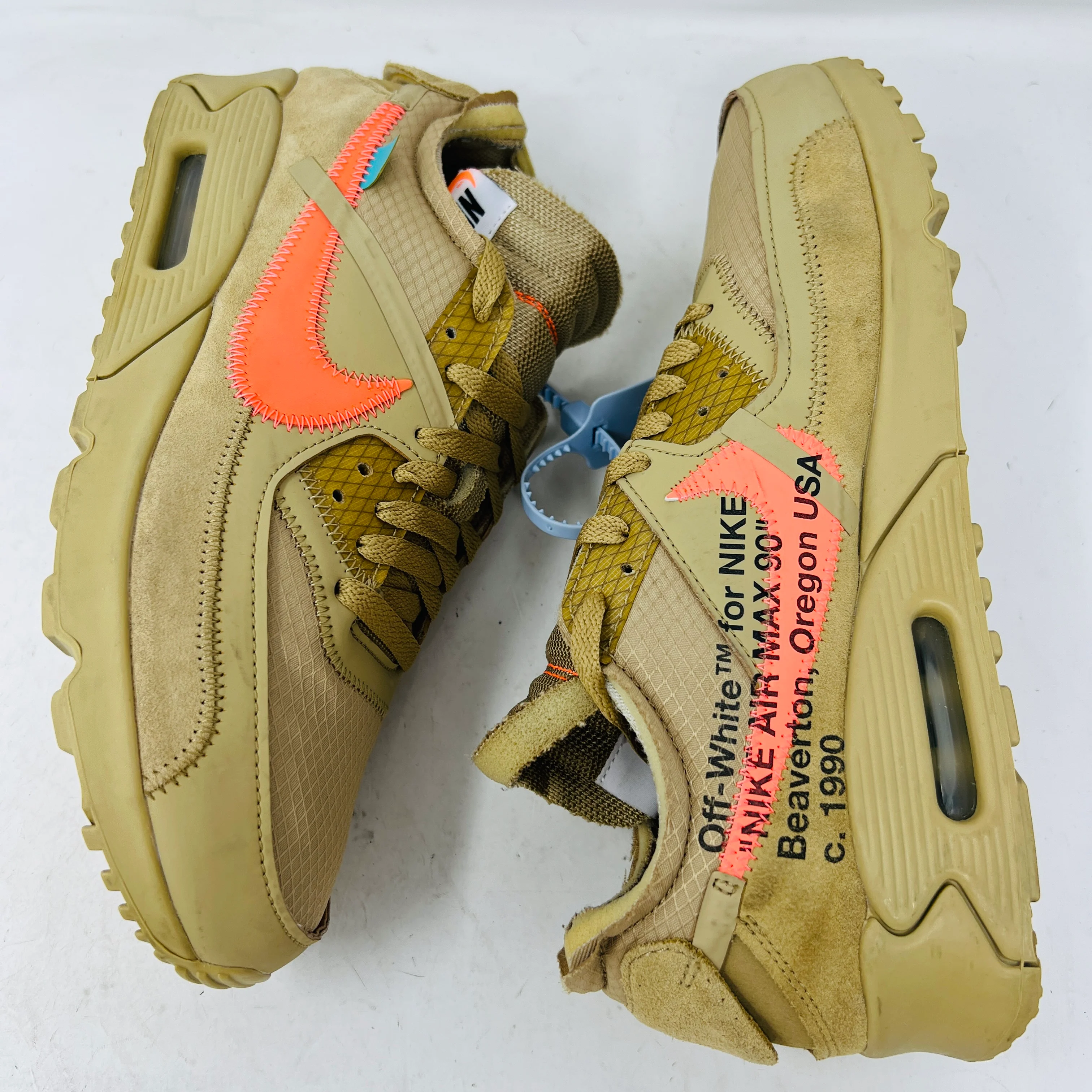 Nike Air Max 90 Off-White Desert Ore - Image 4