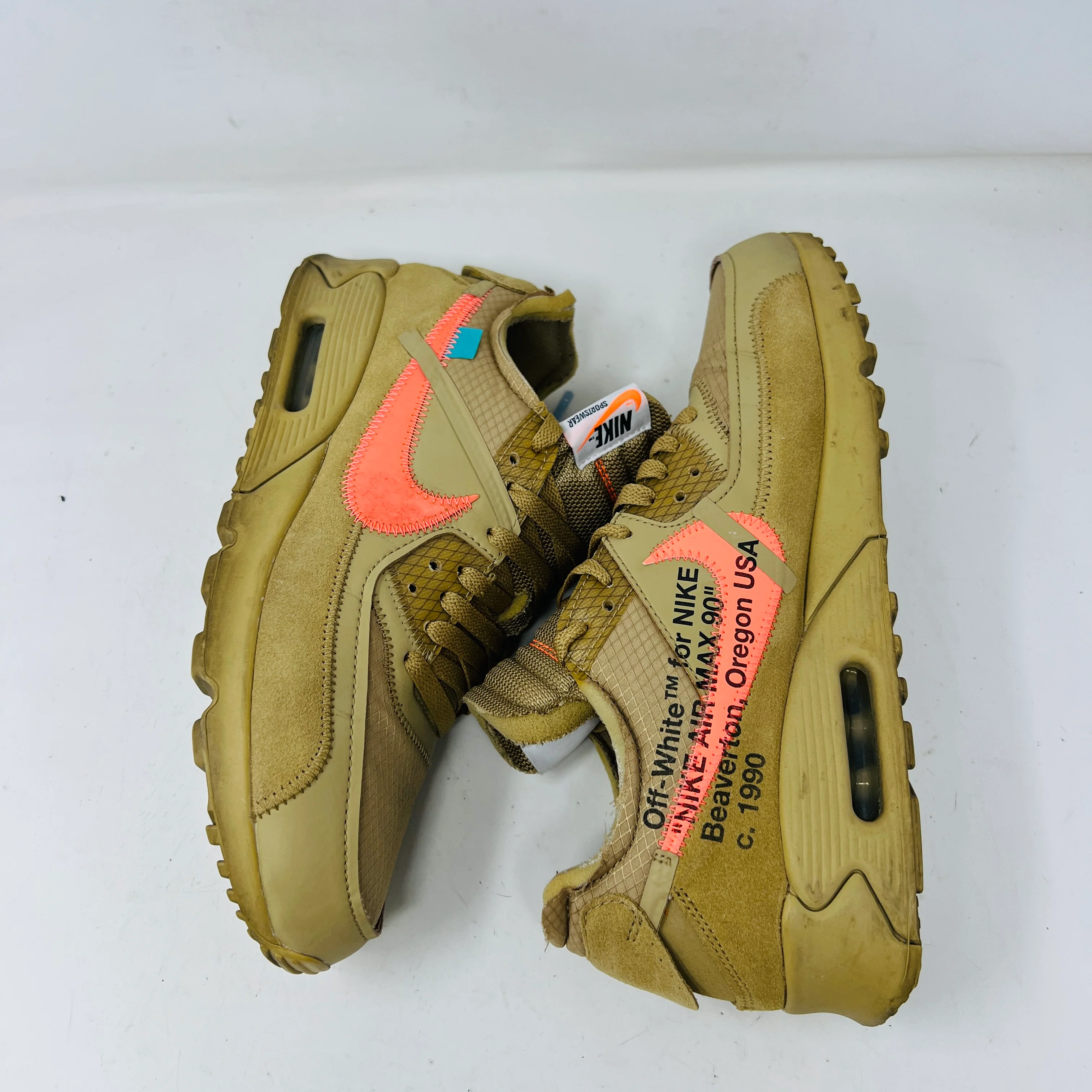 Nike Air Max 90 Off-White Desert Ore - Image 3