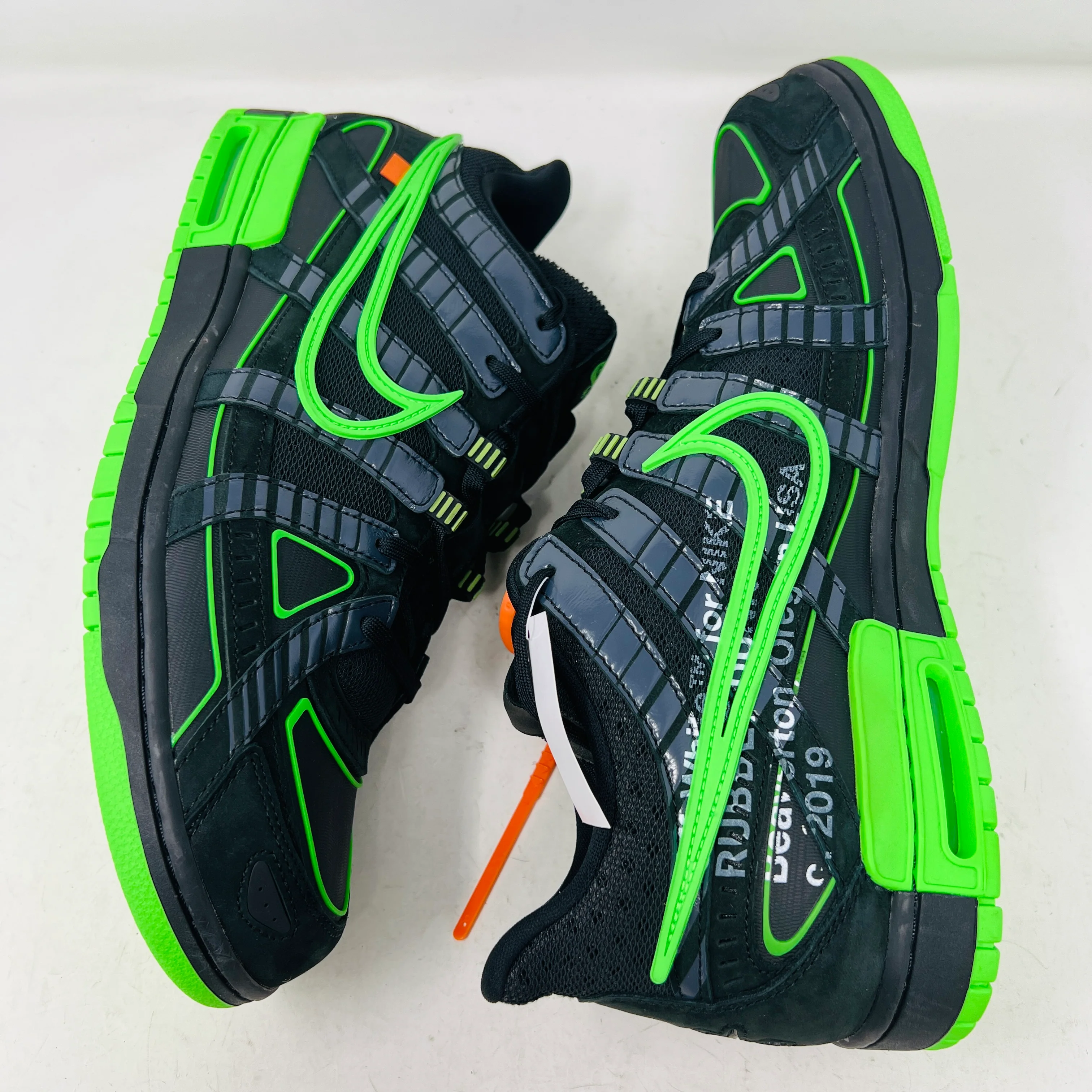 Nike Air Rubber Dunk Off-White Green Strike - Image 4