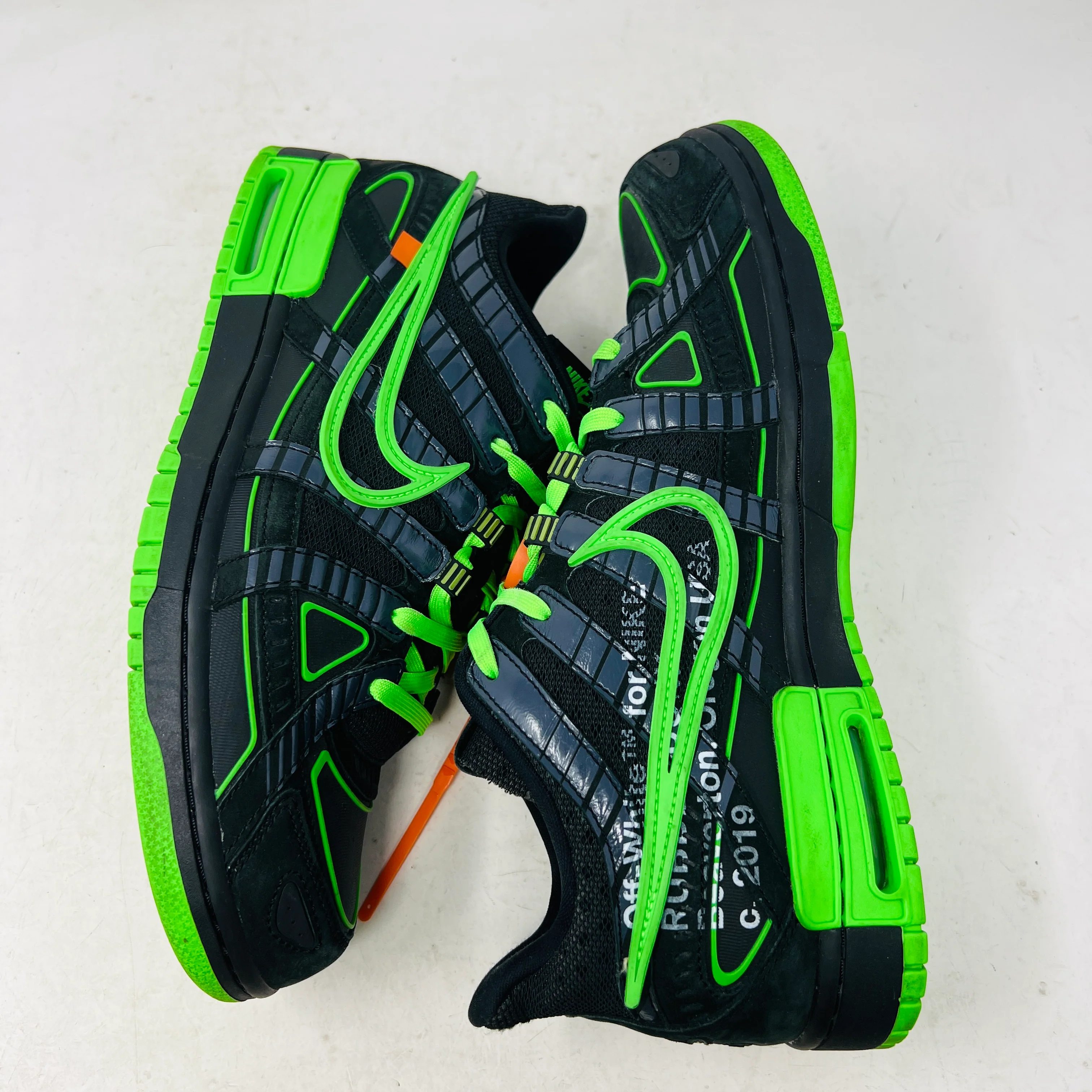 Nike Air Rubber Dunk Off-White Green Strike - Image 3