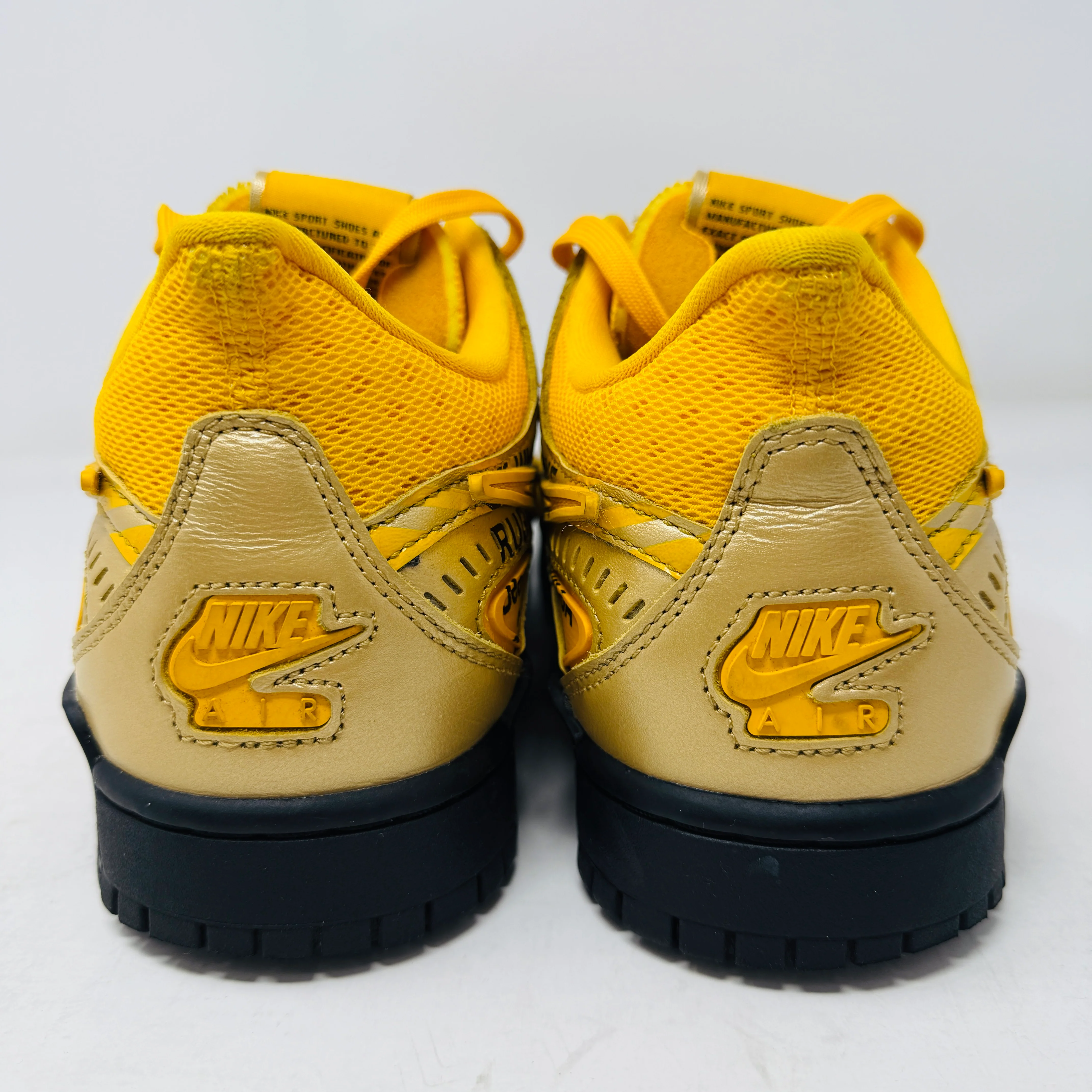 Nike Air Rubber Dunk Off-White University Gold - Image 5