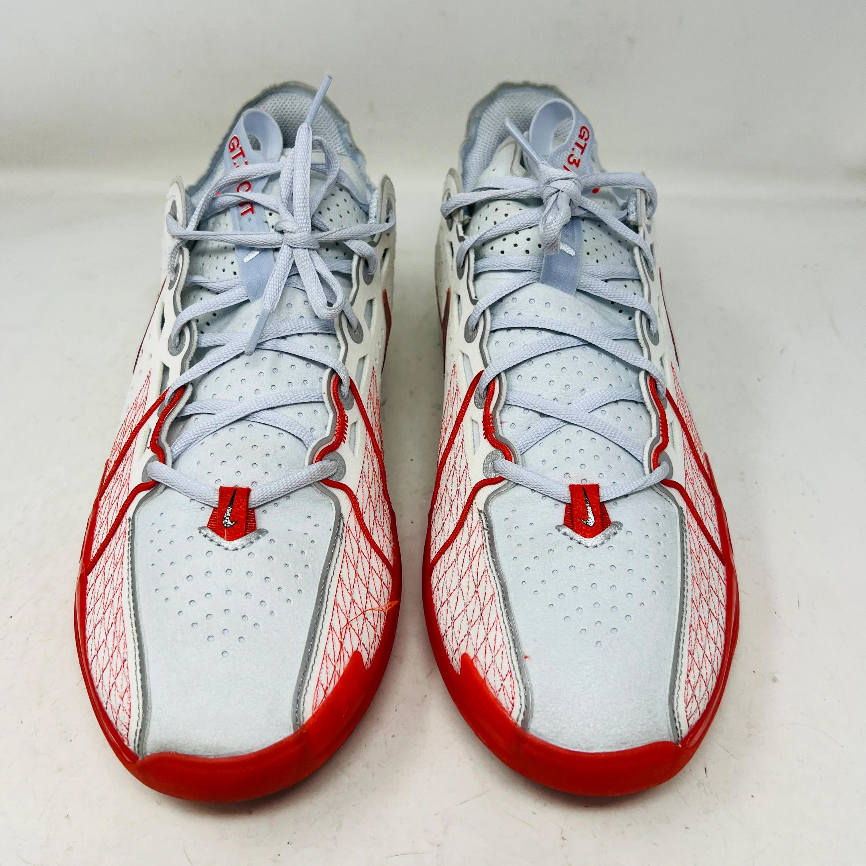 Nike Air Zoom GT Cut 3 White Picante Red - Image 2