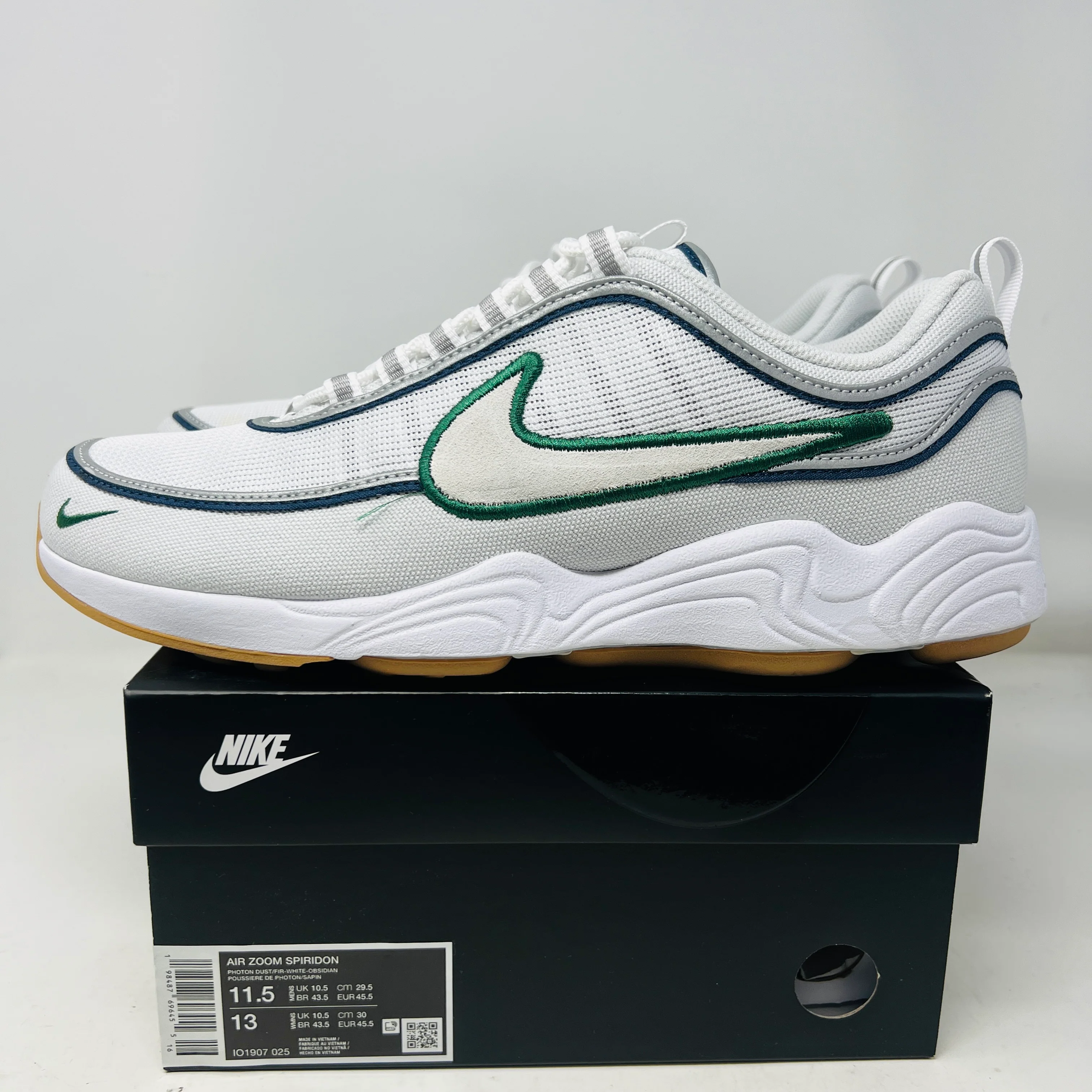 Nike Air Zoom Spiridon Photon Dust Fir Obsidian