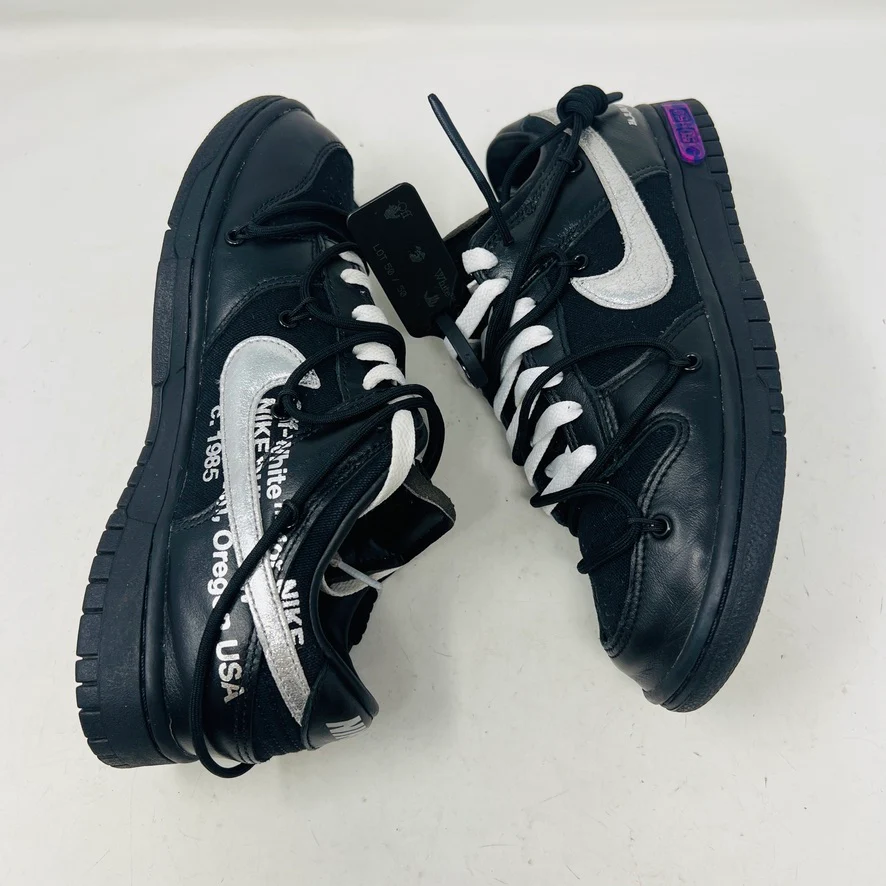 Nike Dunk Low Off-White Lot 50 - Image 4