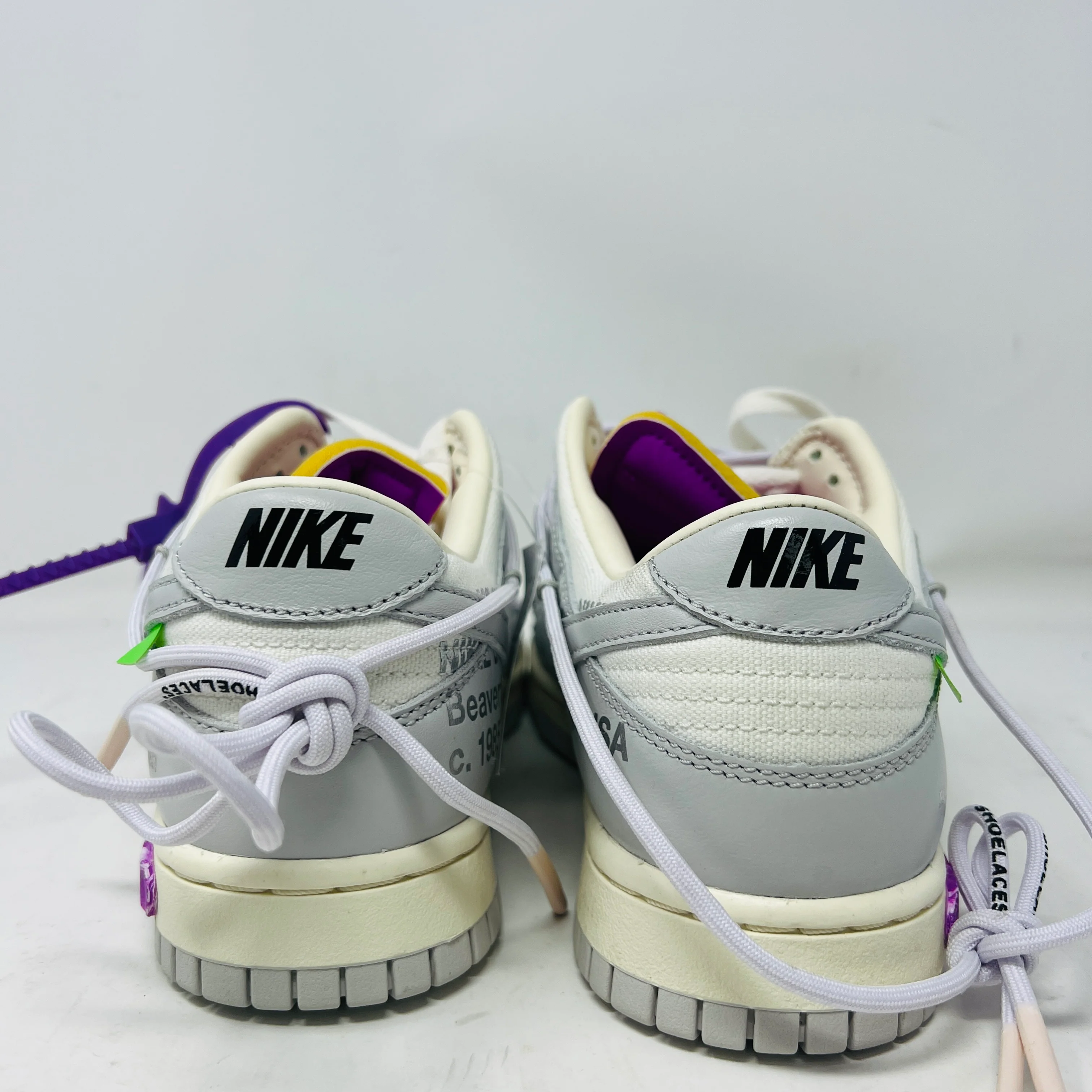 Nike Dunk Low Off-White Lot 3 - Image 5