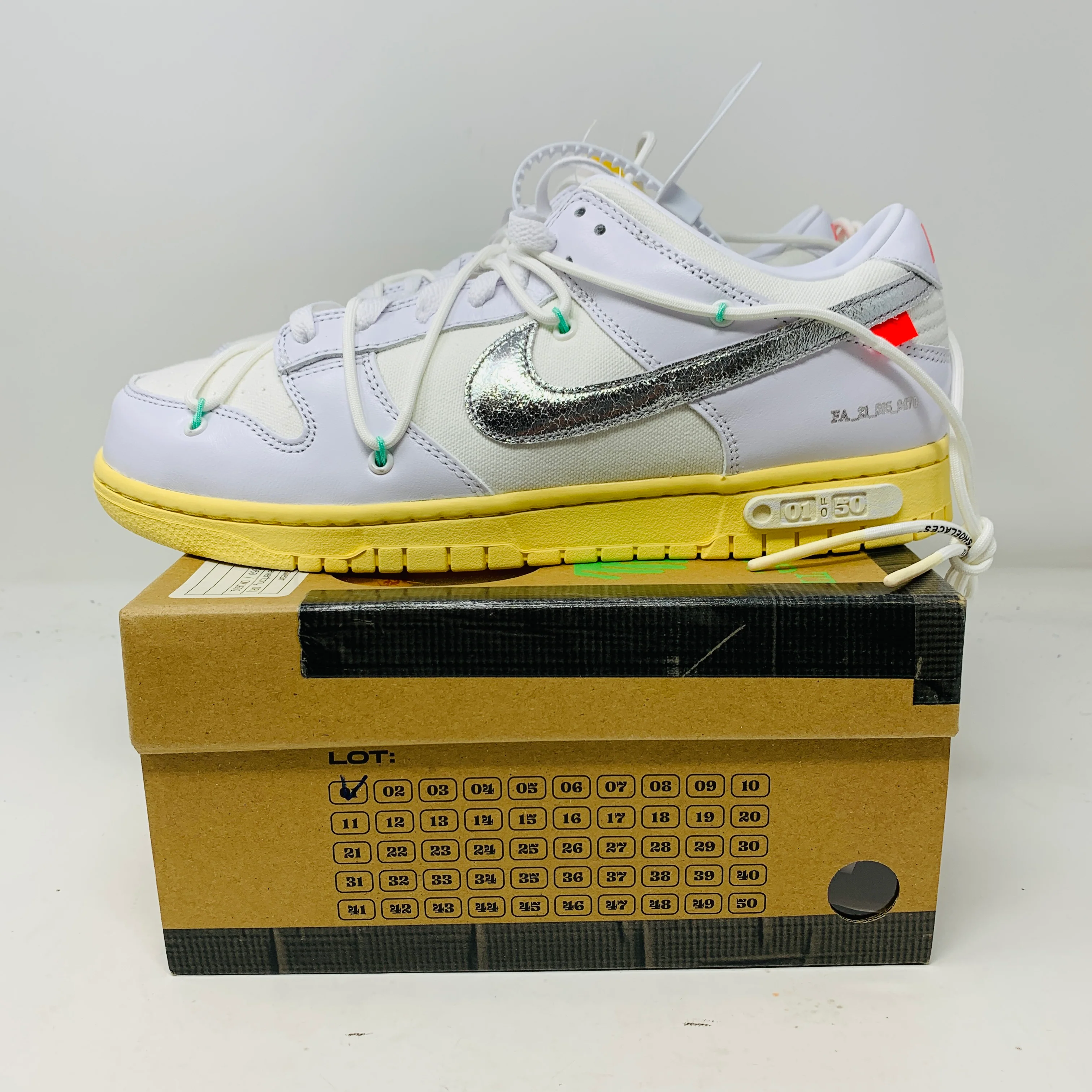 Nike Dunk Low Off White Lot 1 - Image 7