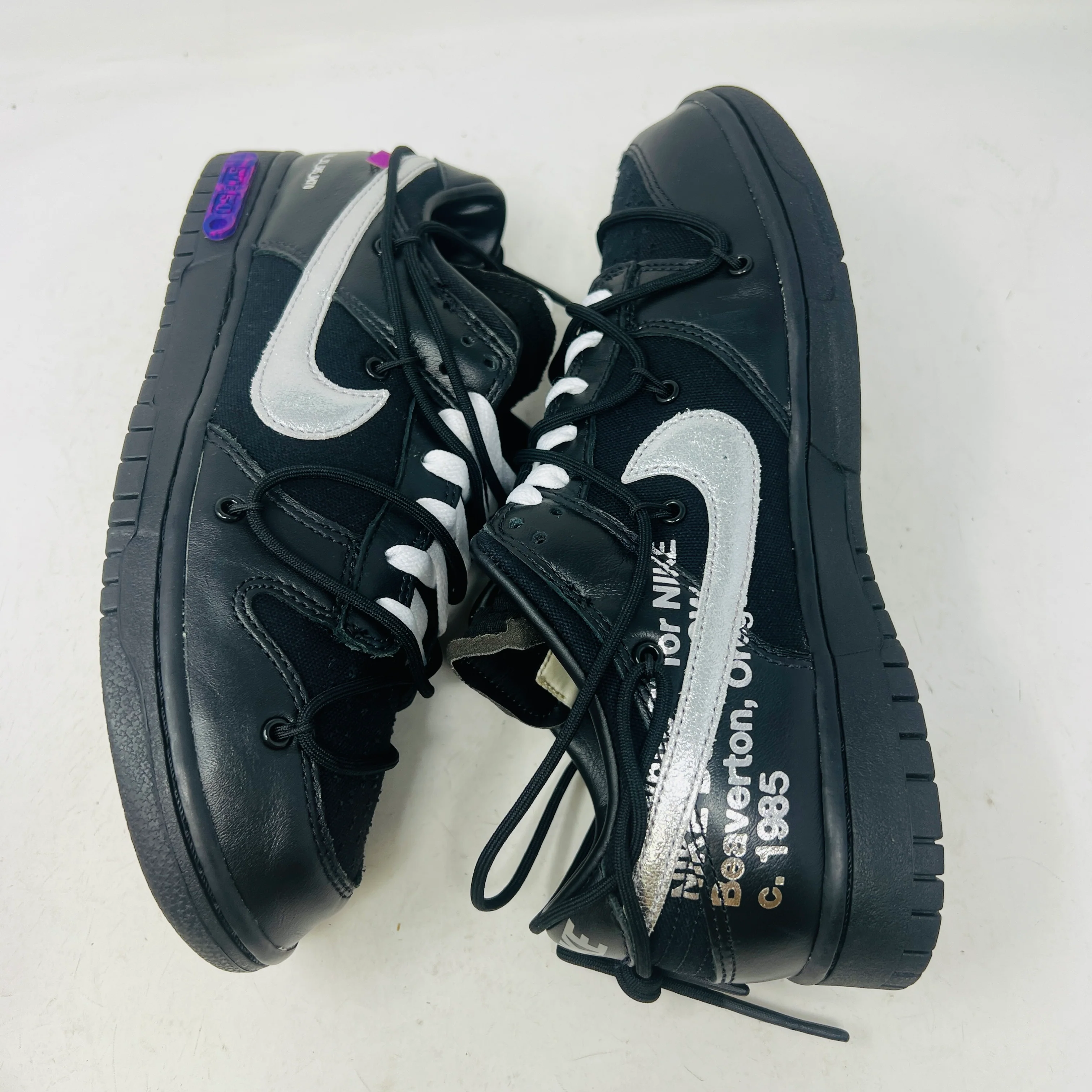 Nike Dunk Low Off-White Lot 50 - Image 3