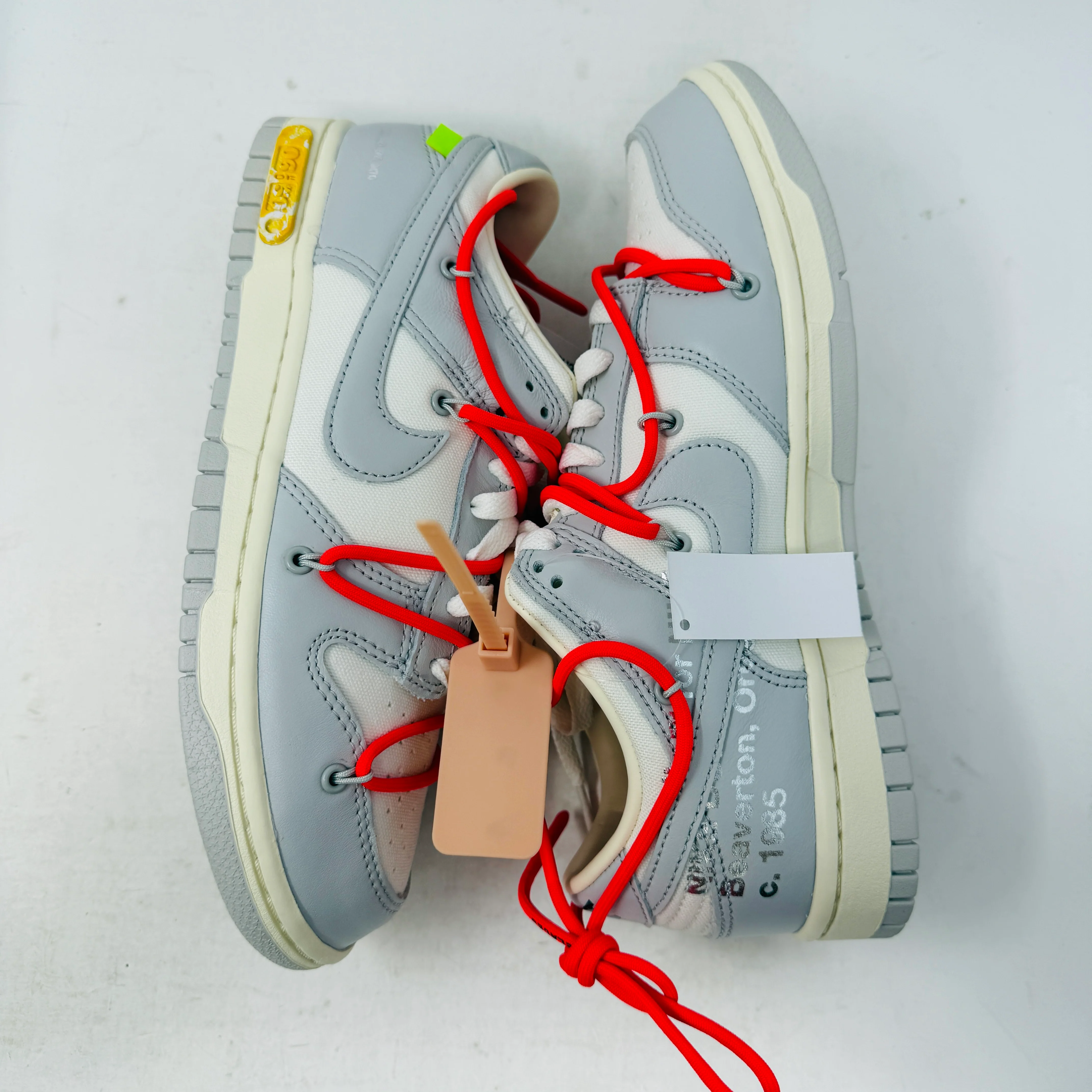 Nike Dunk Low Off-White Lot 6 - Image 3