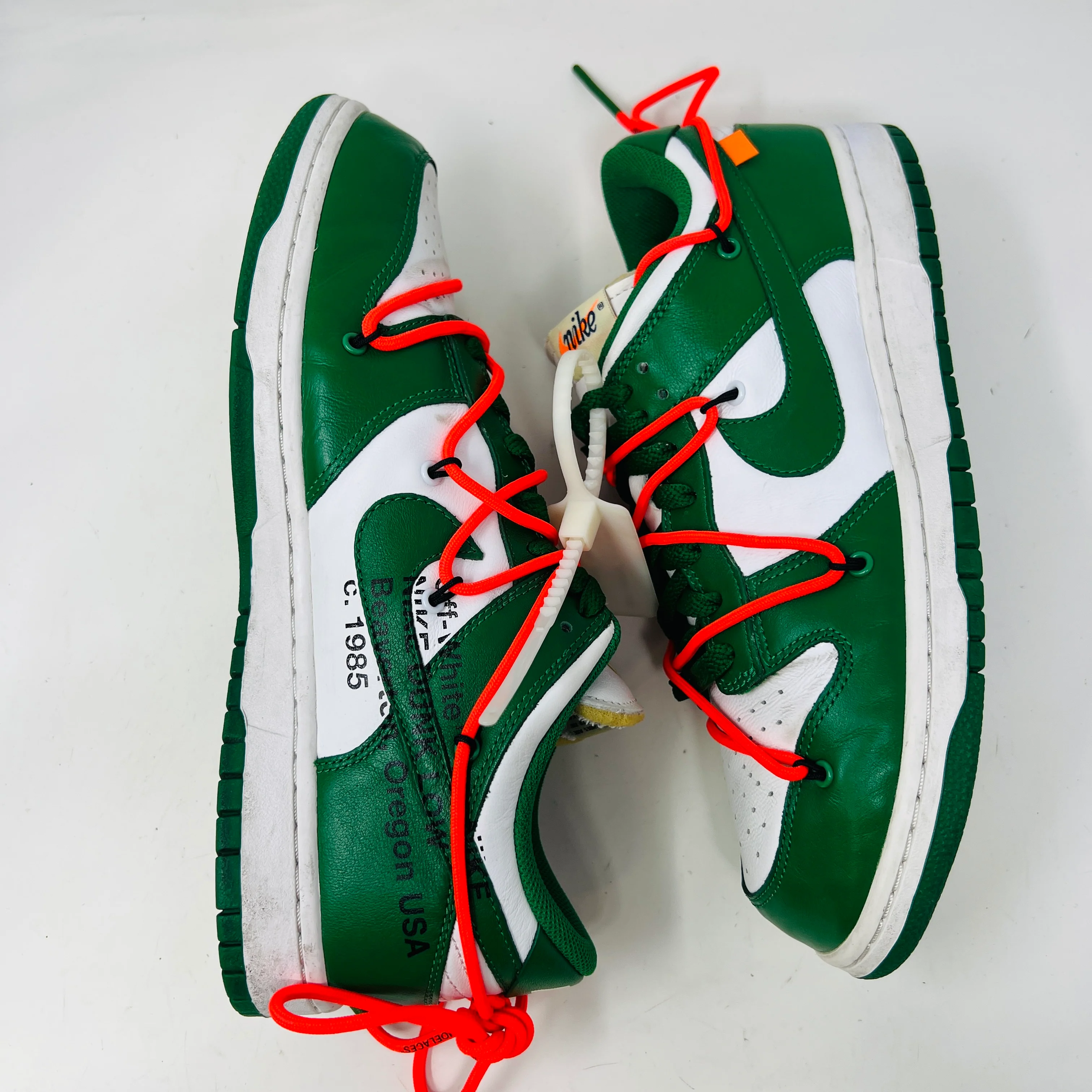 Nike Dunk Low Off-White Pine Green - Image 4