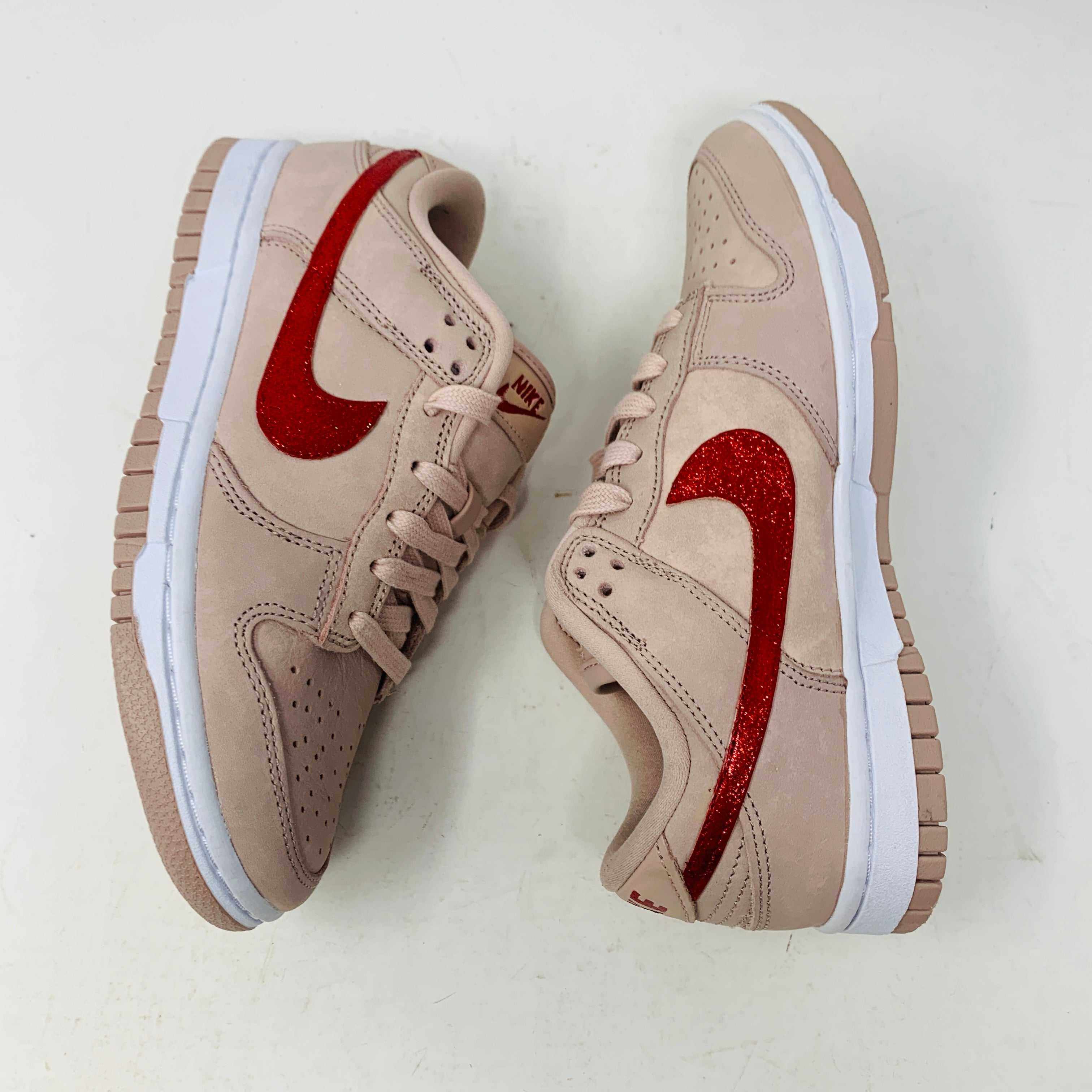 Nike Dunk Low PRM Pink Oxford (W) (Valentine's Day CUSTOM) - Image 3
