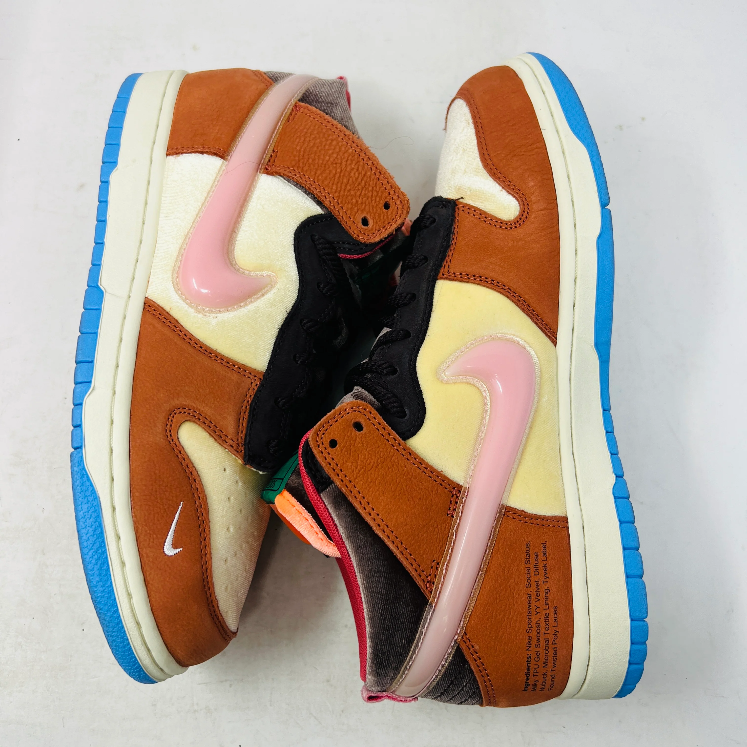 Nike Dunk Mid Social Status Free Lunch Chocolate Milk - Image 3