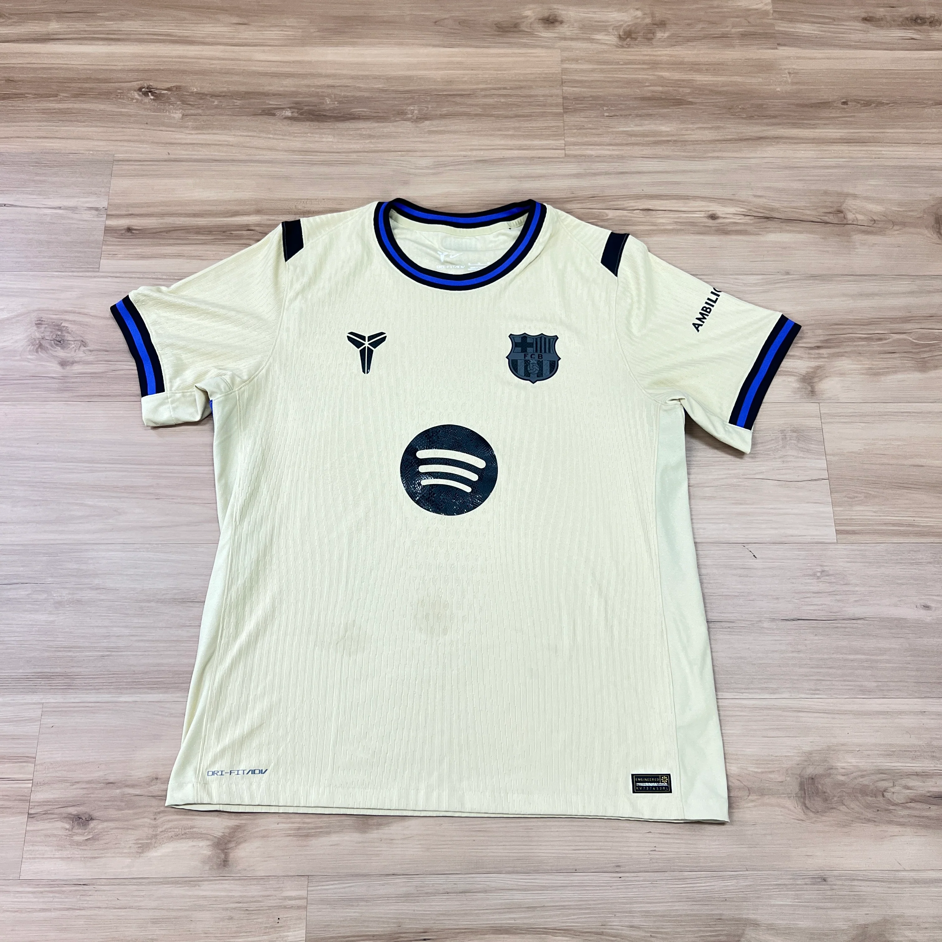 Nike FC Barcelona x Kobe Bryant 2025/26 Player Edition Away Jersey