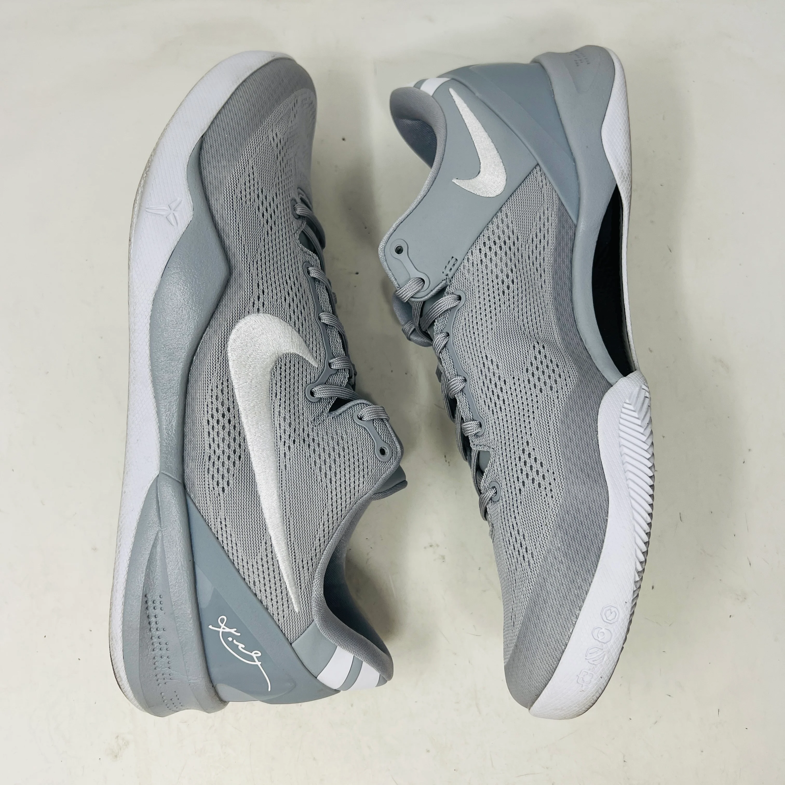 Nike Kobe 8 Protro Wolf Grey - Image 4