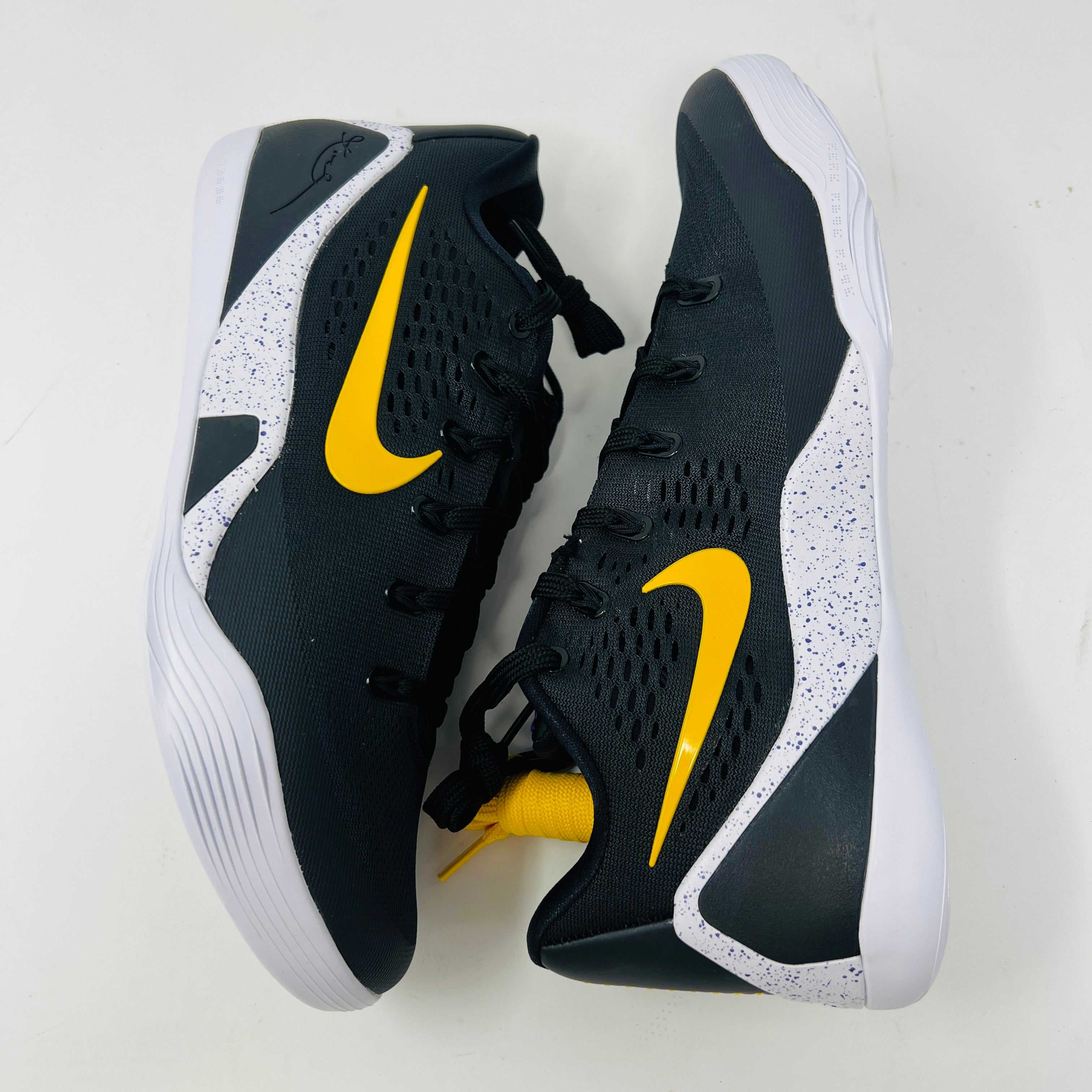 Nike Kobe 9 EM Low Protro TB Black University Gold - Image 3