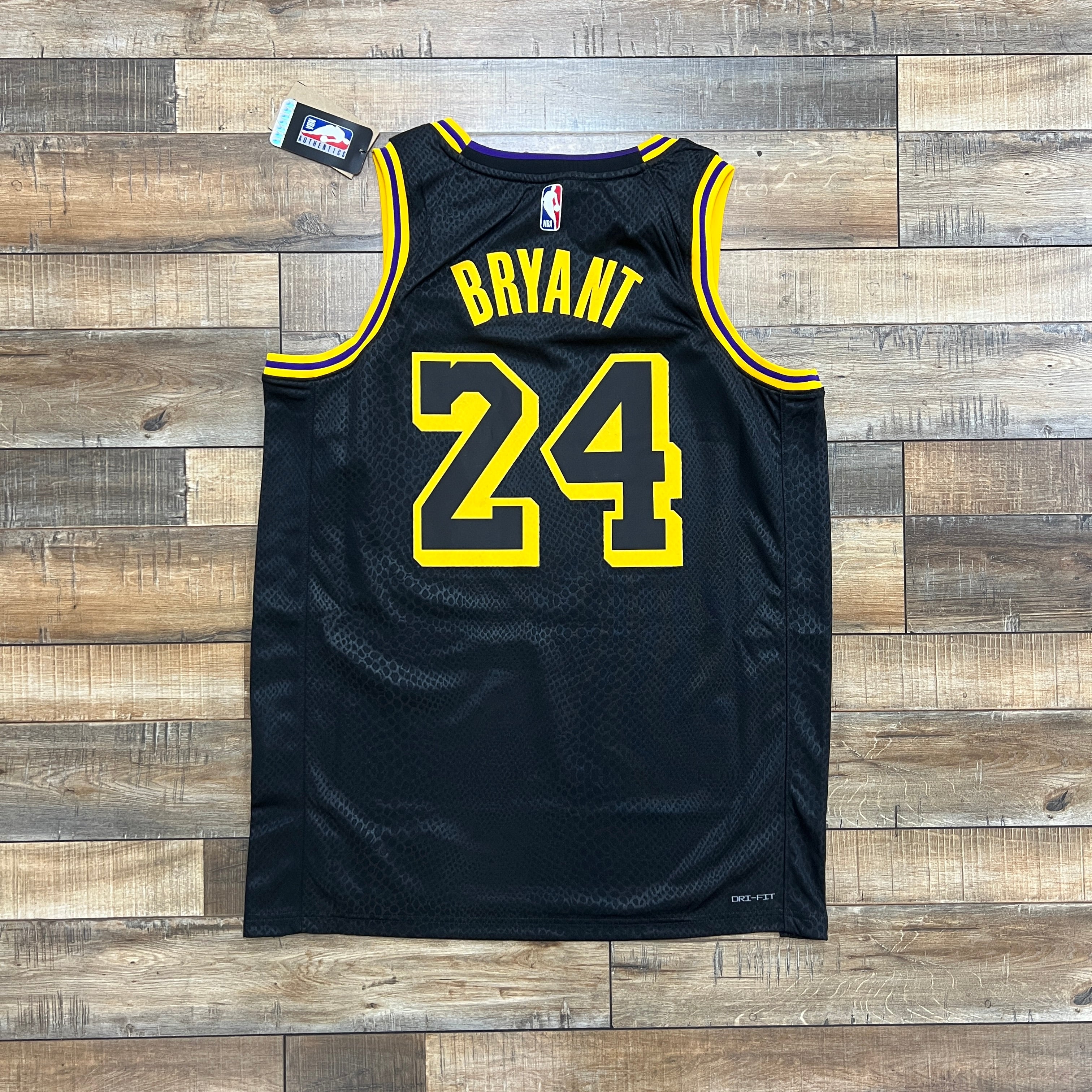 Nike Kobe Mamba Mentality Los Angeles Lakers City Edition Swingman Jersey (FW23) - Image 2