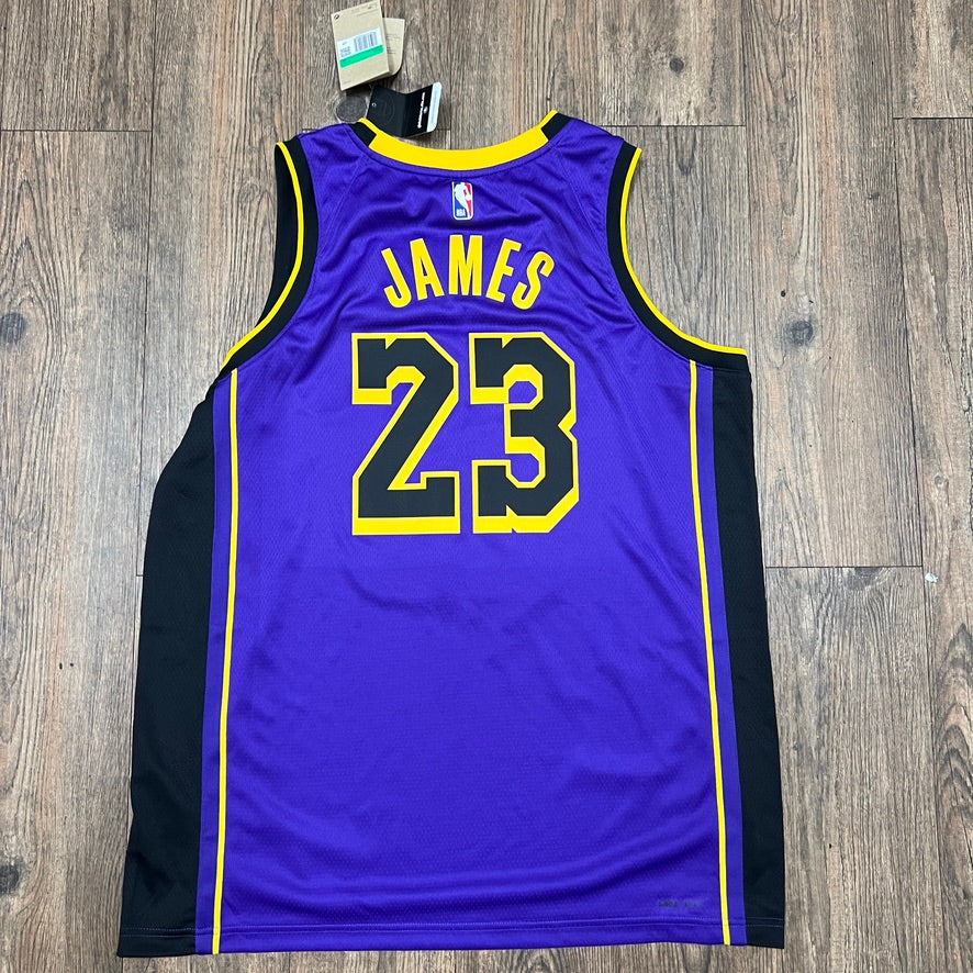 Nike NBA Los Angeles Lakers Statement Edition LeBron James Jersey - Image 2