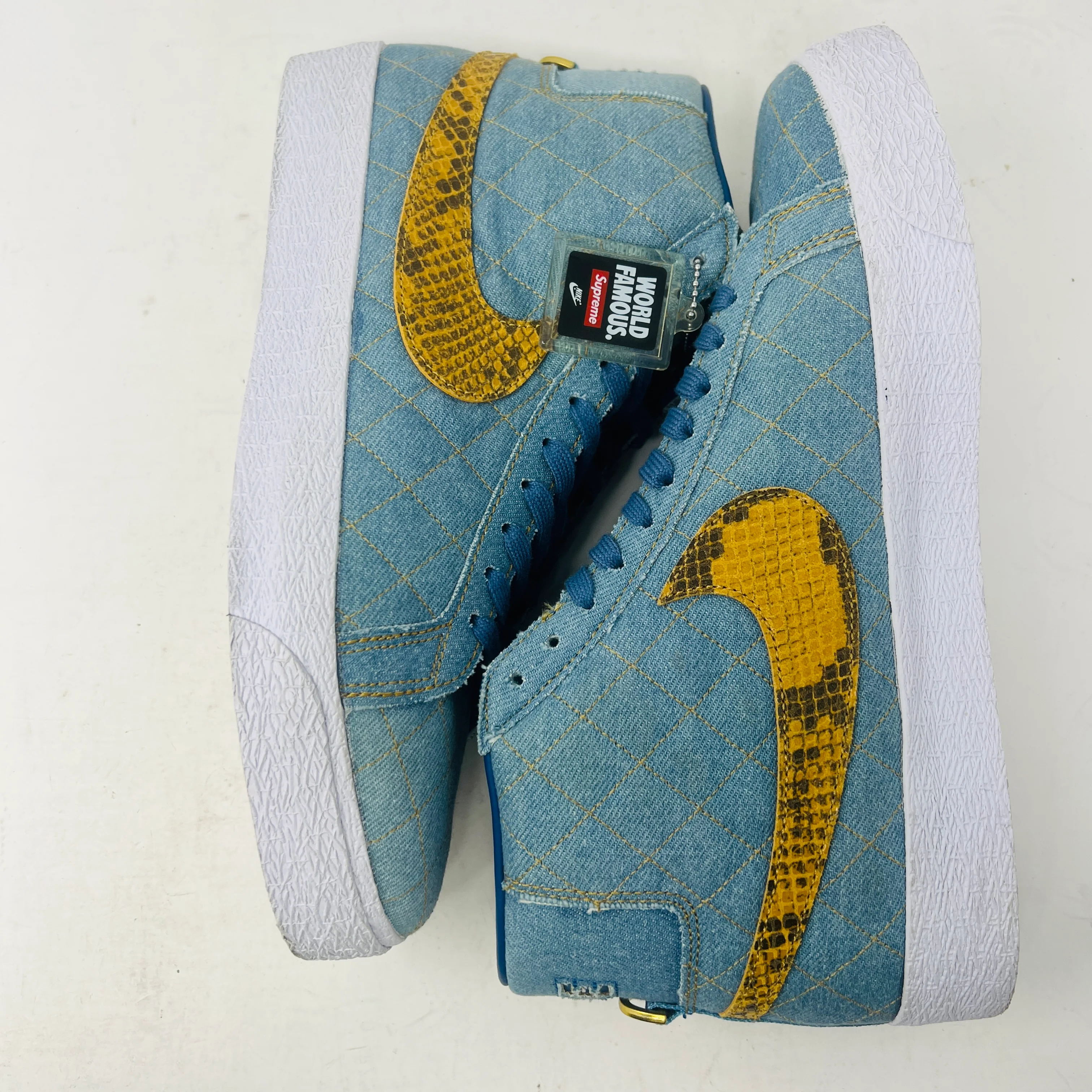 Nike SB Blazer Mid QS Supreme Denim - Image 3