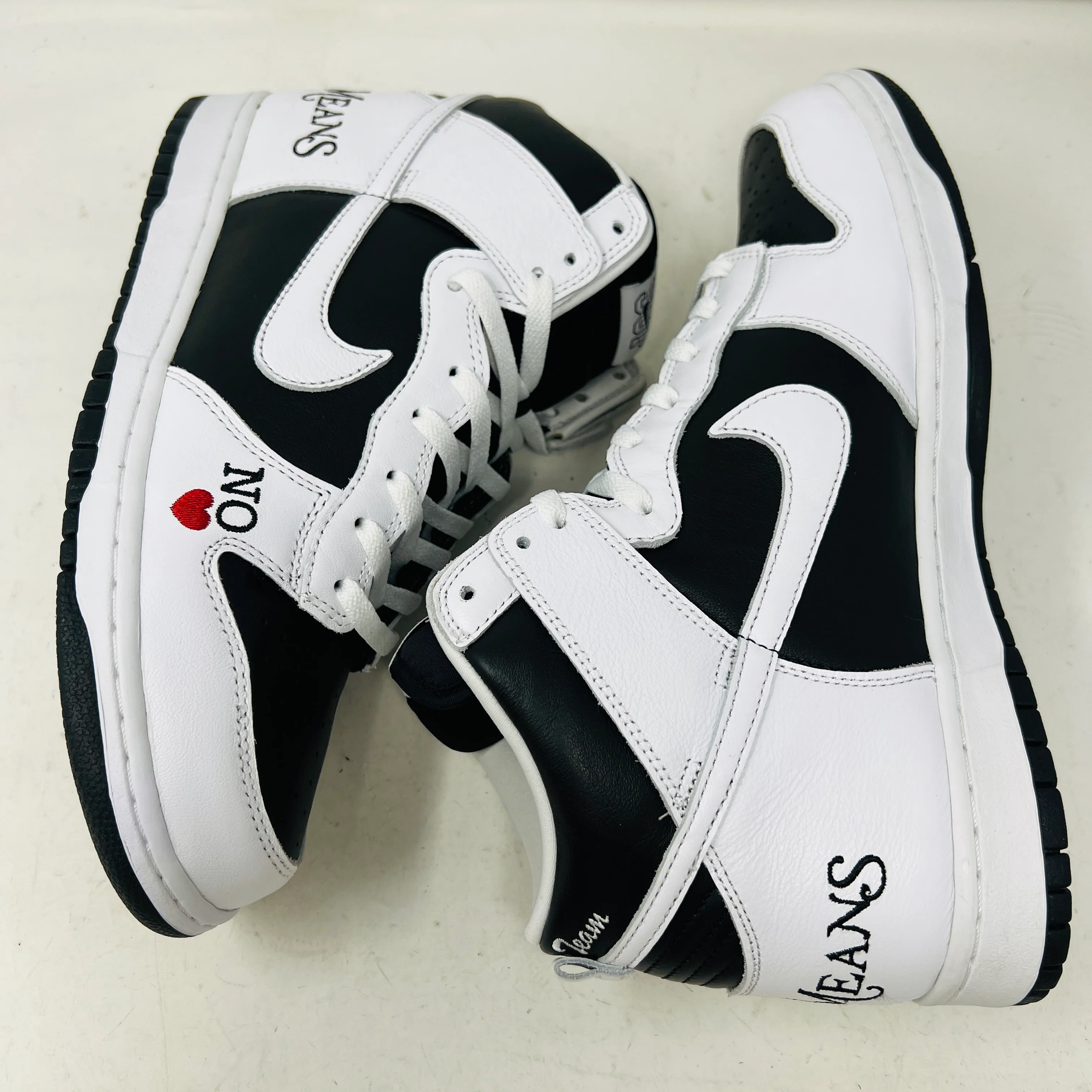 Nike SB Dunk High Supreme By Any Means Black - Image 4
