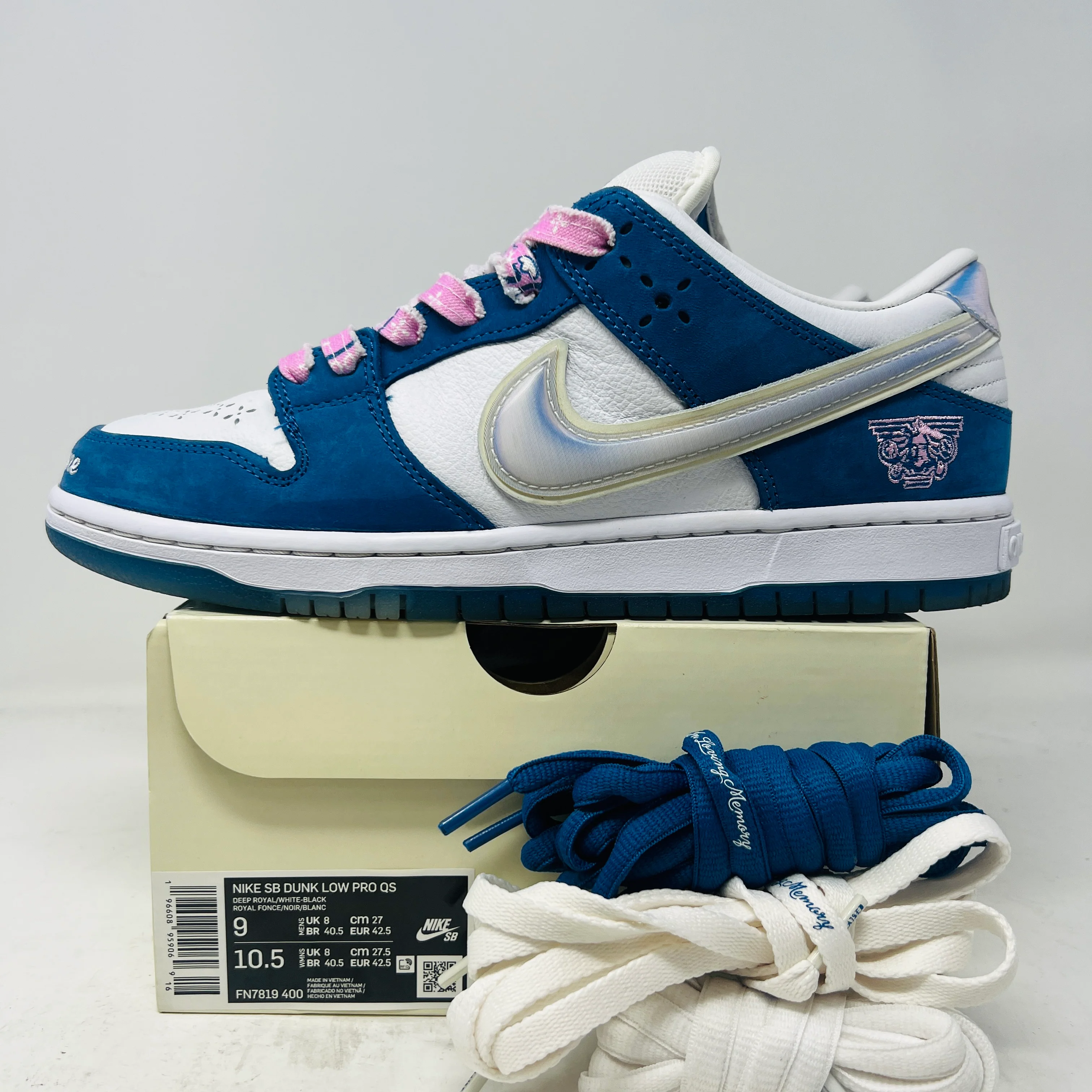 Nike SB Dunk Low Born X Raised One Block At A Time