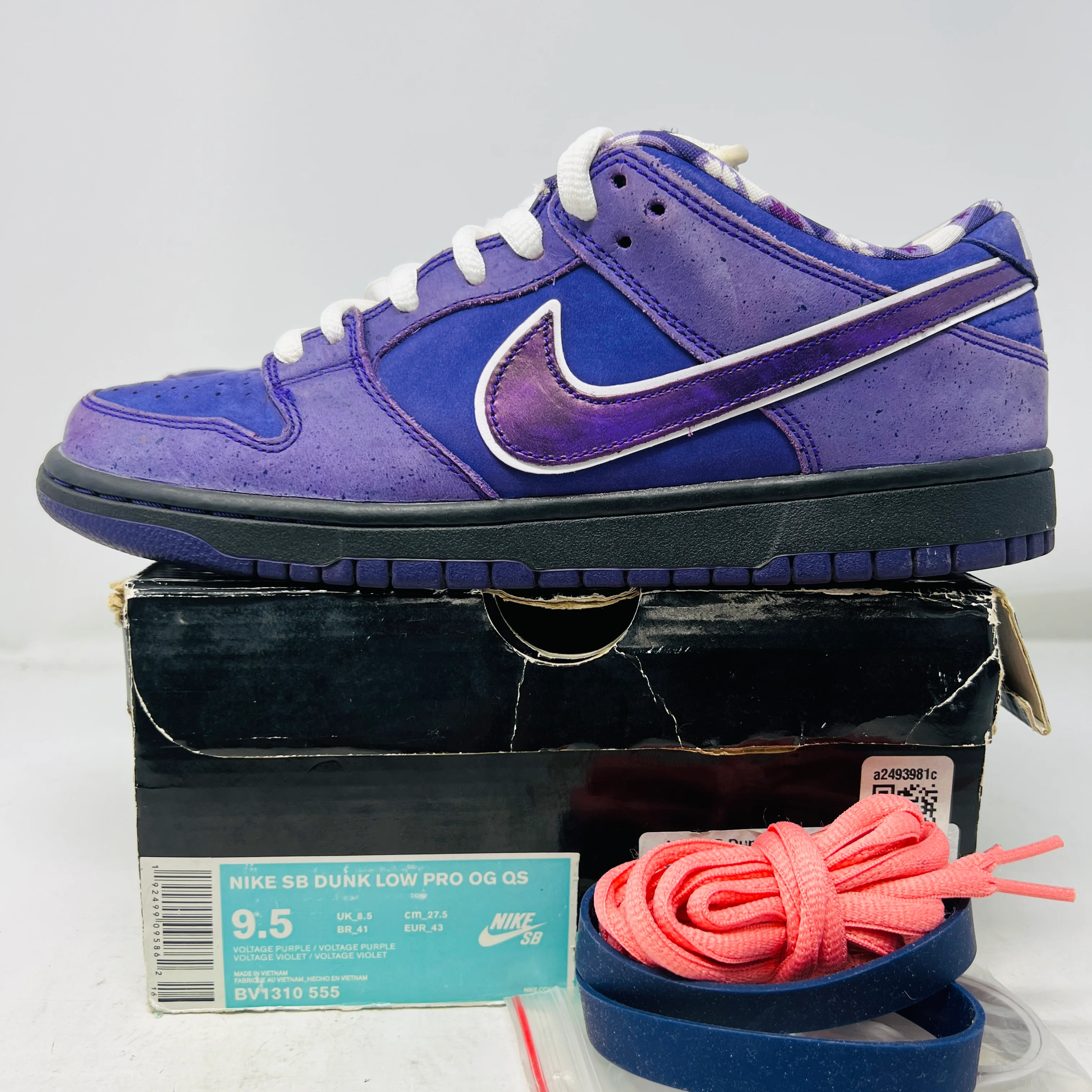 Nike SB Dunk Low Concepts Purple Lobster
