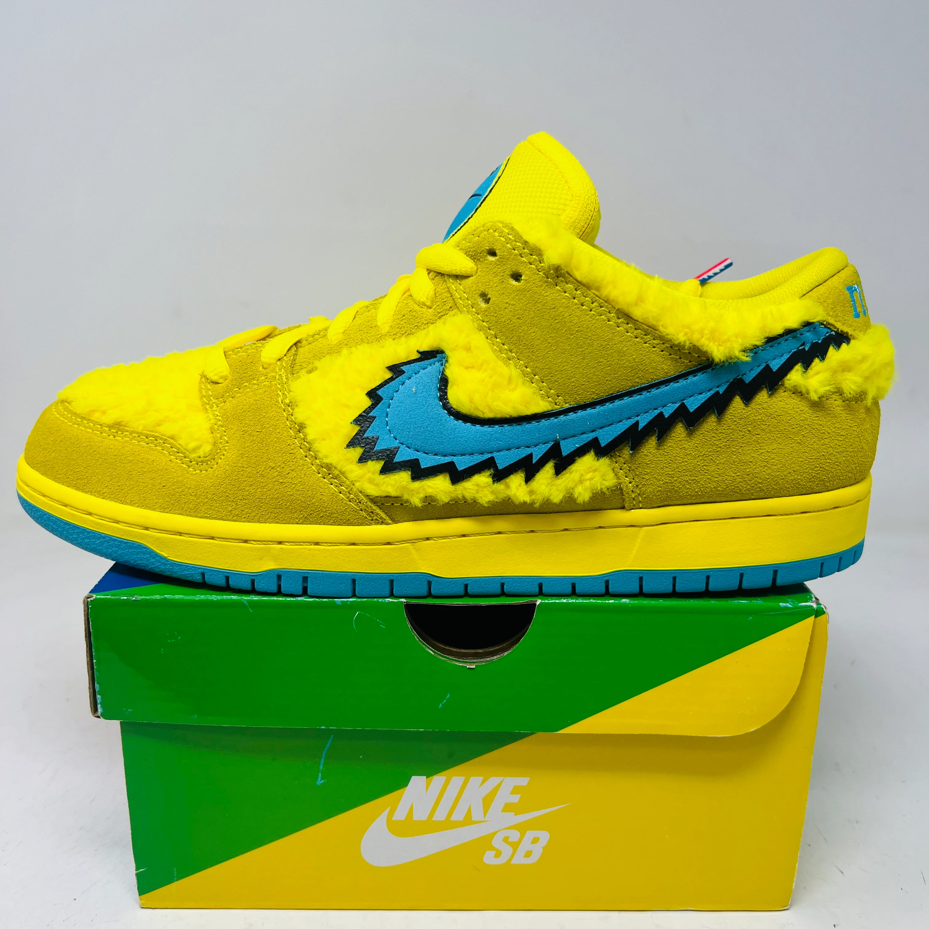 Nike SB Dunk Low Grateful Dead Bears Opti Yellow