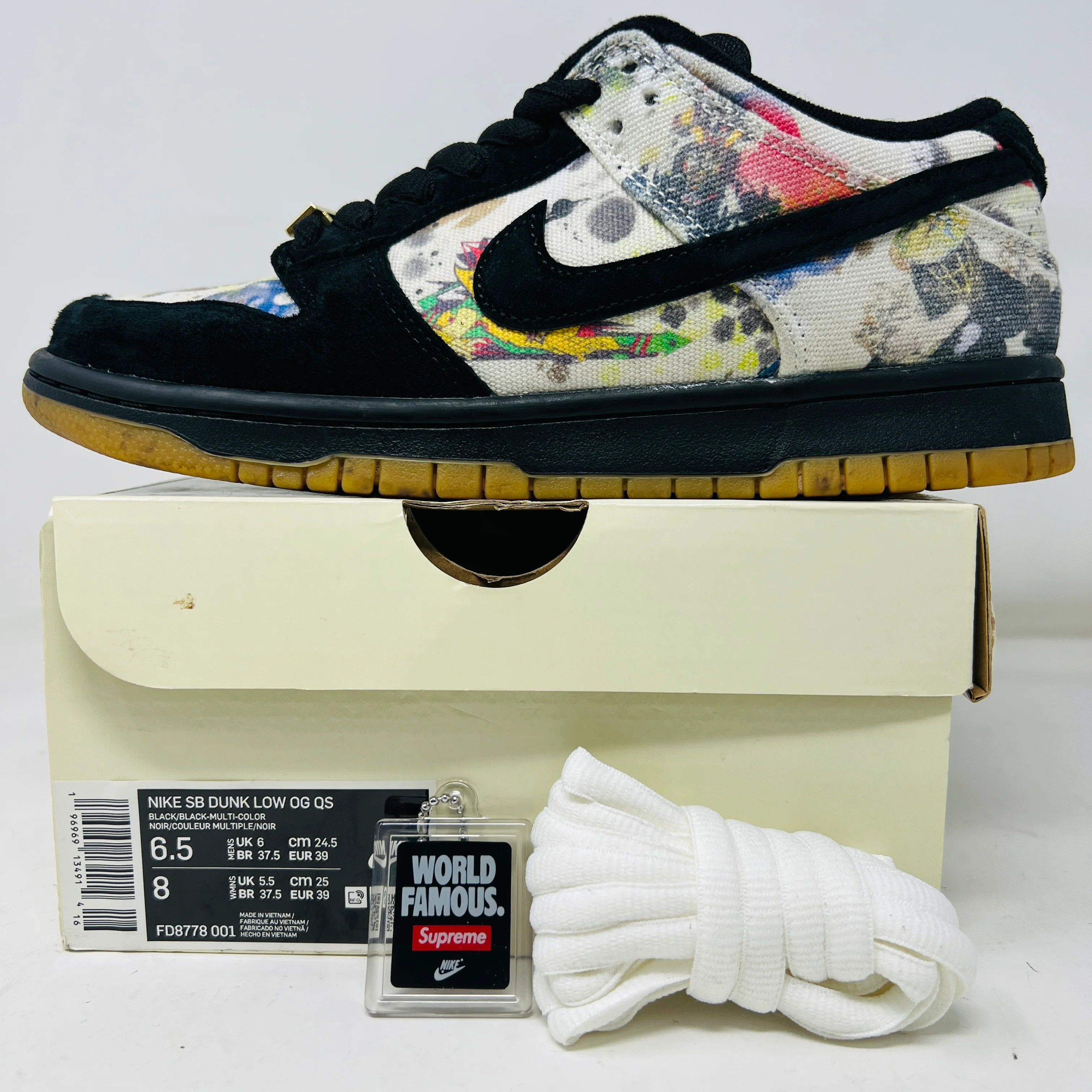 Nike SB Dunk Low Supreme Rammellzee