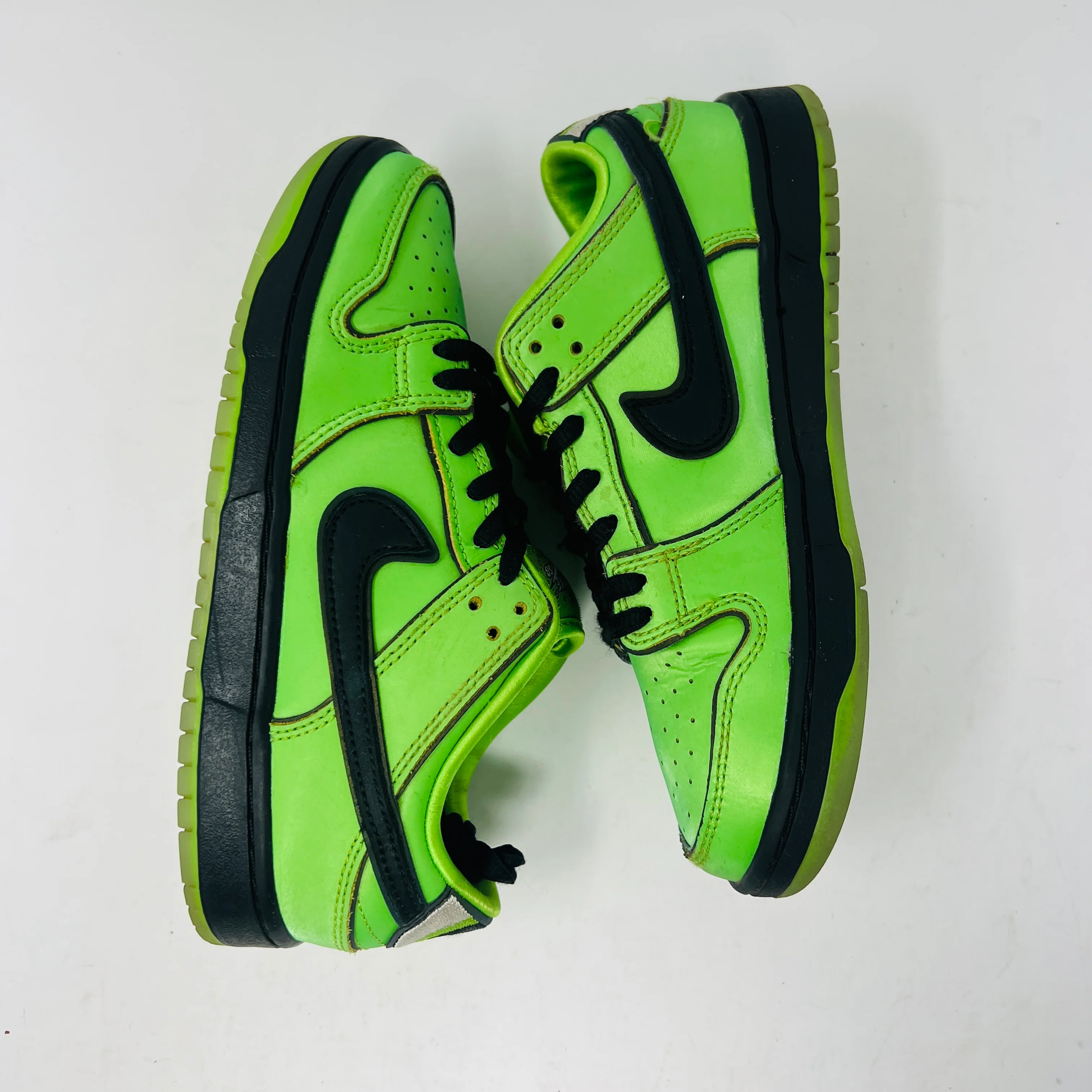 Nike SB Dunk Low The Powerpuff Girls Buttercup (PS) - Image 4