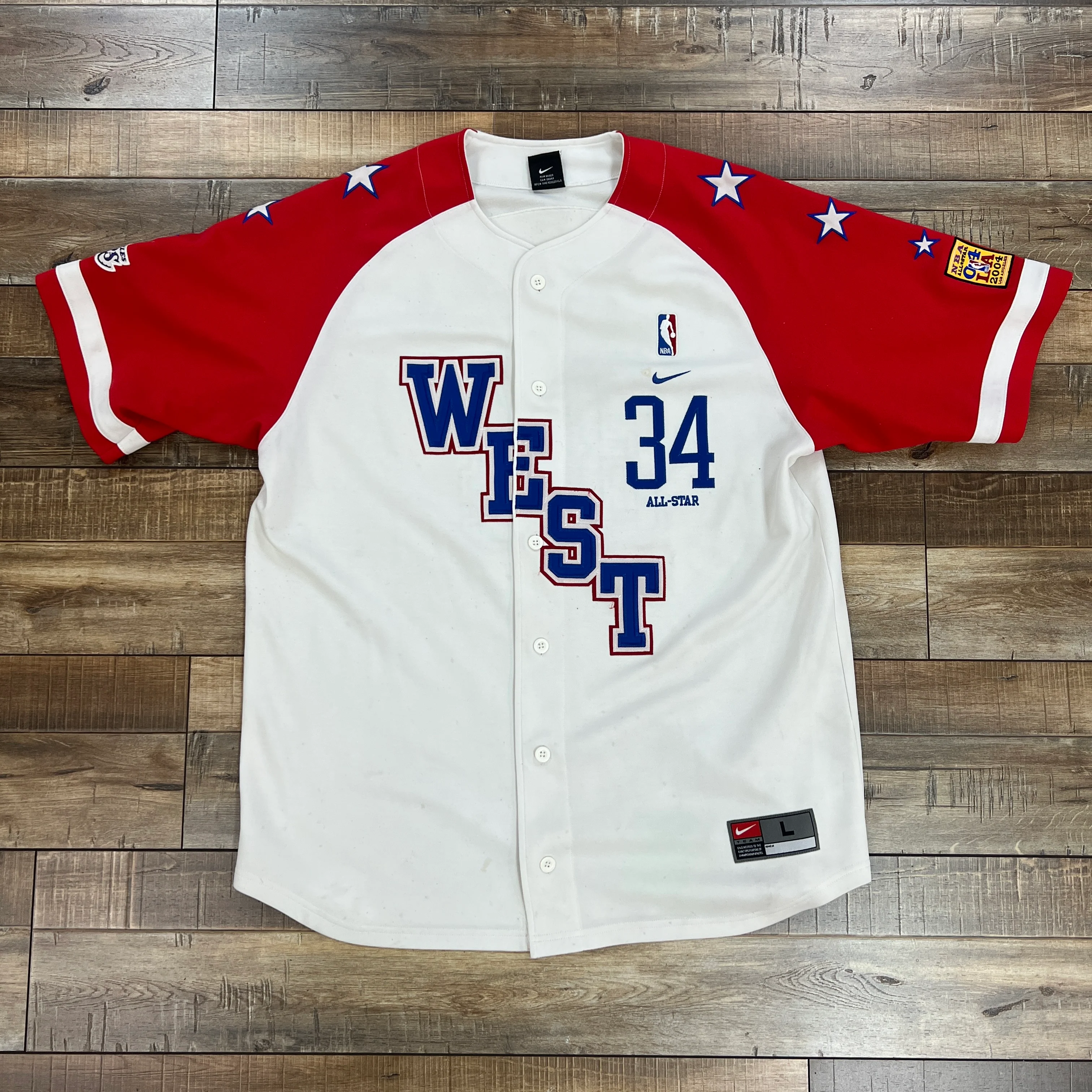 Nike Shaquille O'Neal All Star West Warm Up Jersey