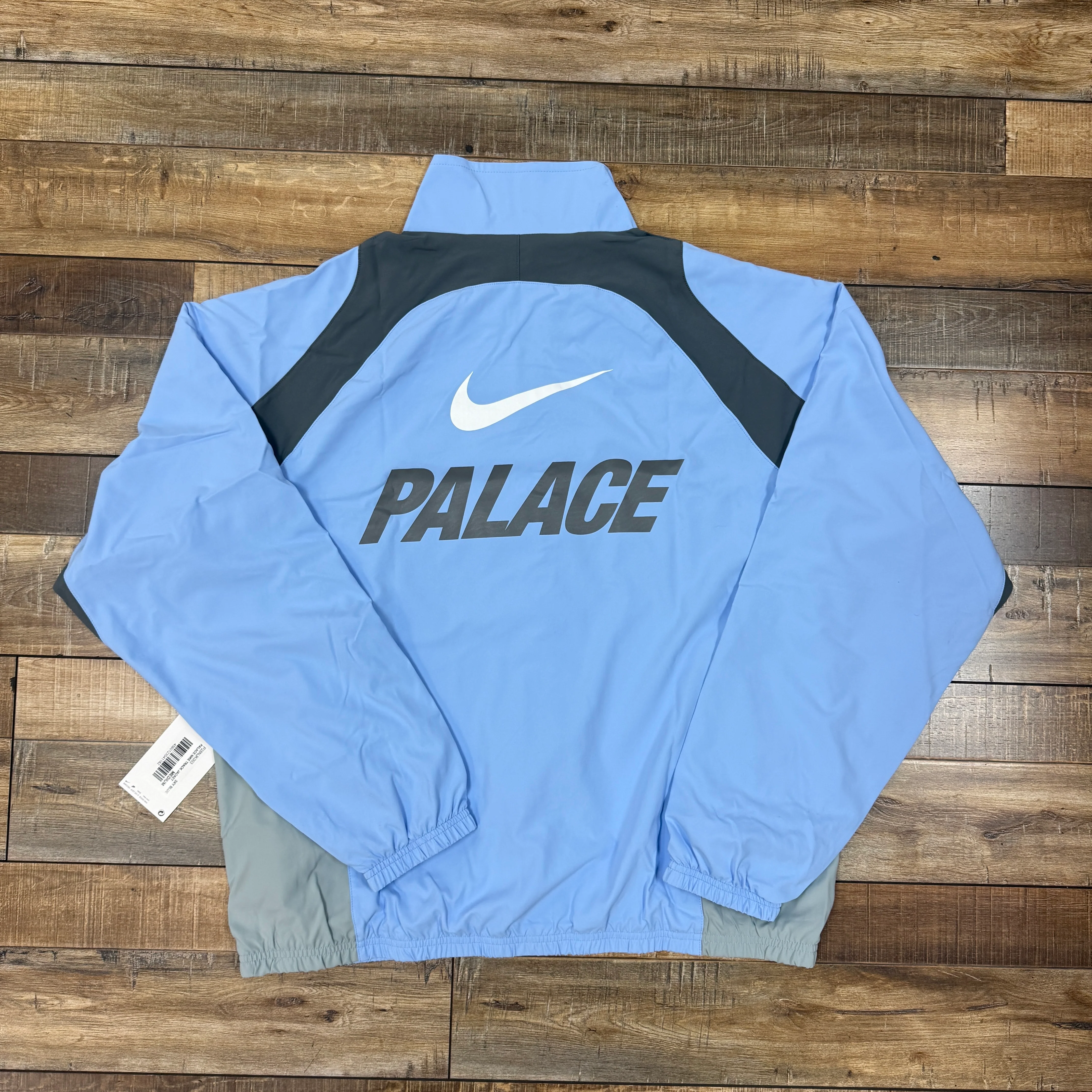 Palace x Nike Track Jacket Sky Blue - Image 2