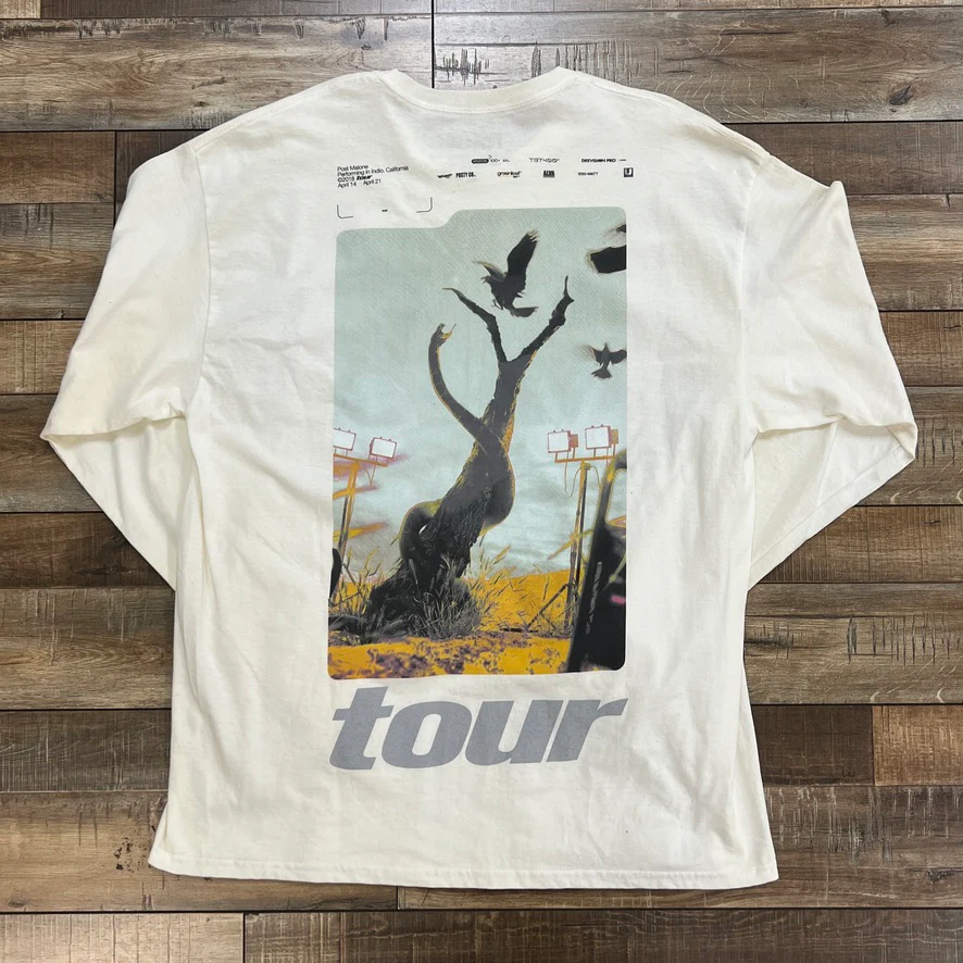 Post Malone Posty Co 2018 Tour Long Sleeve Tee - Image 2