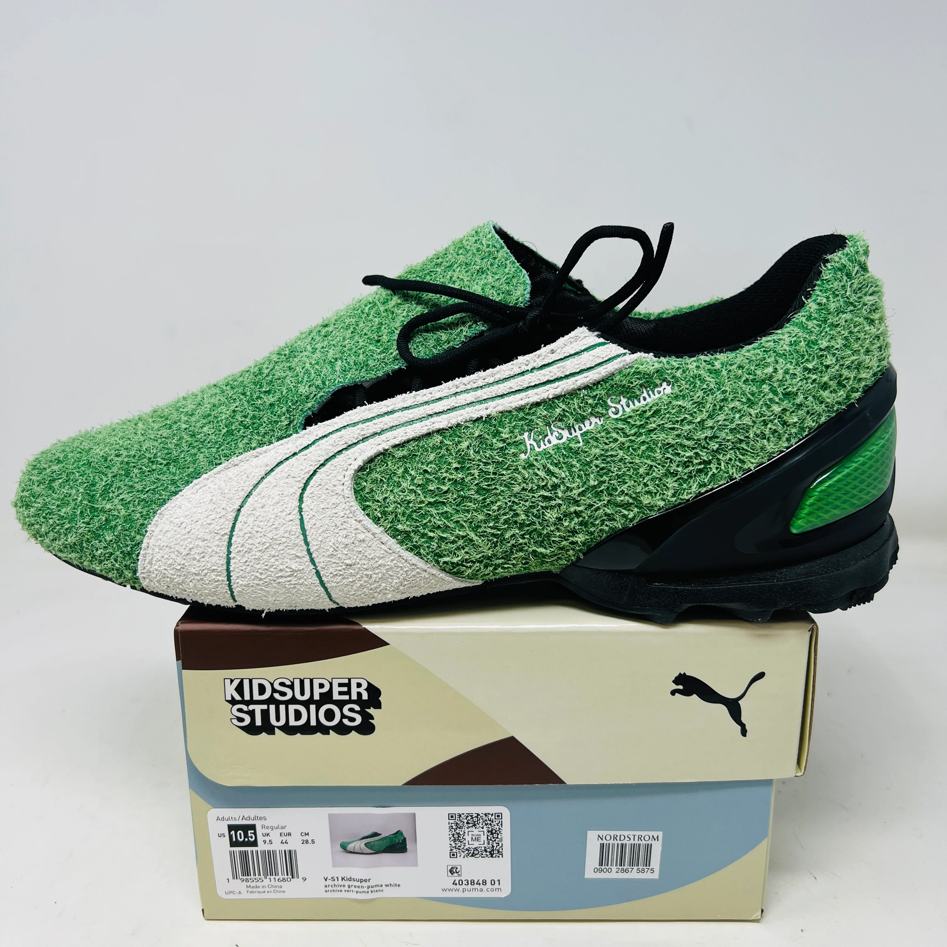 Puma V-S1 KidSuper Archive Green White