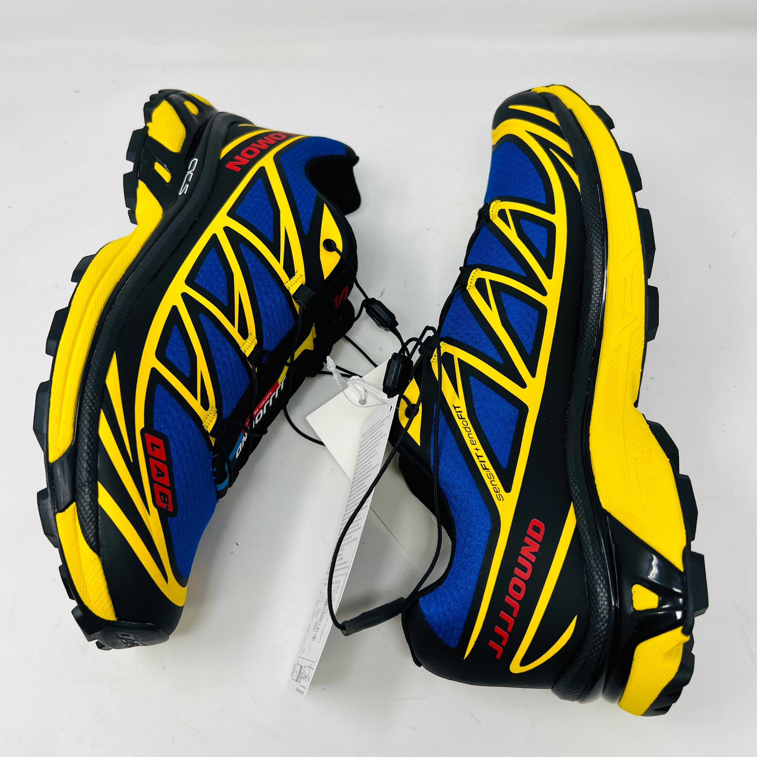 Salomon XT-6 JJJJound Nautical Blue Lemon - Image 3