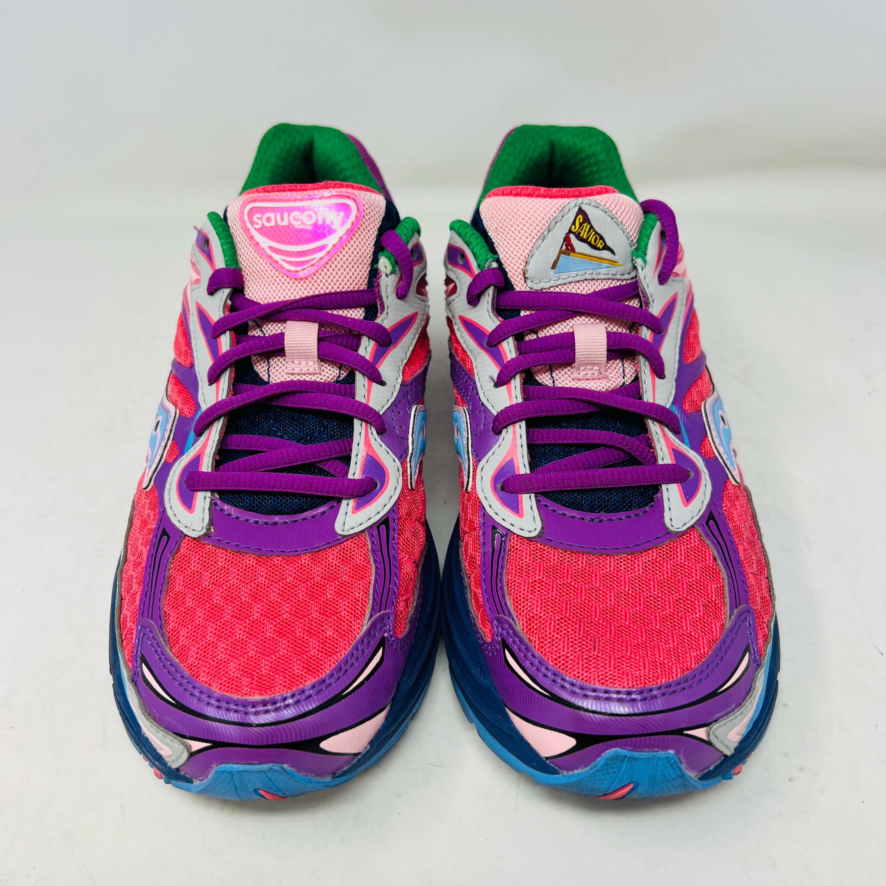 Saucony ProGrid Omni 9 Jae Tips To Do List Pink - Image 2