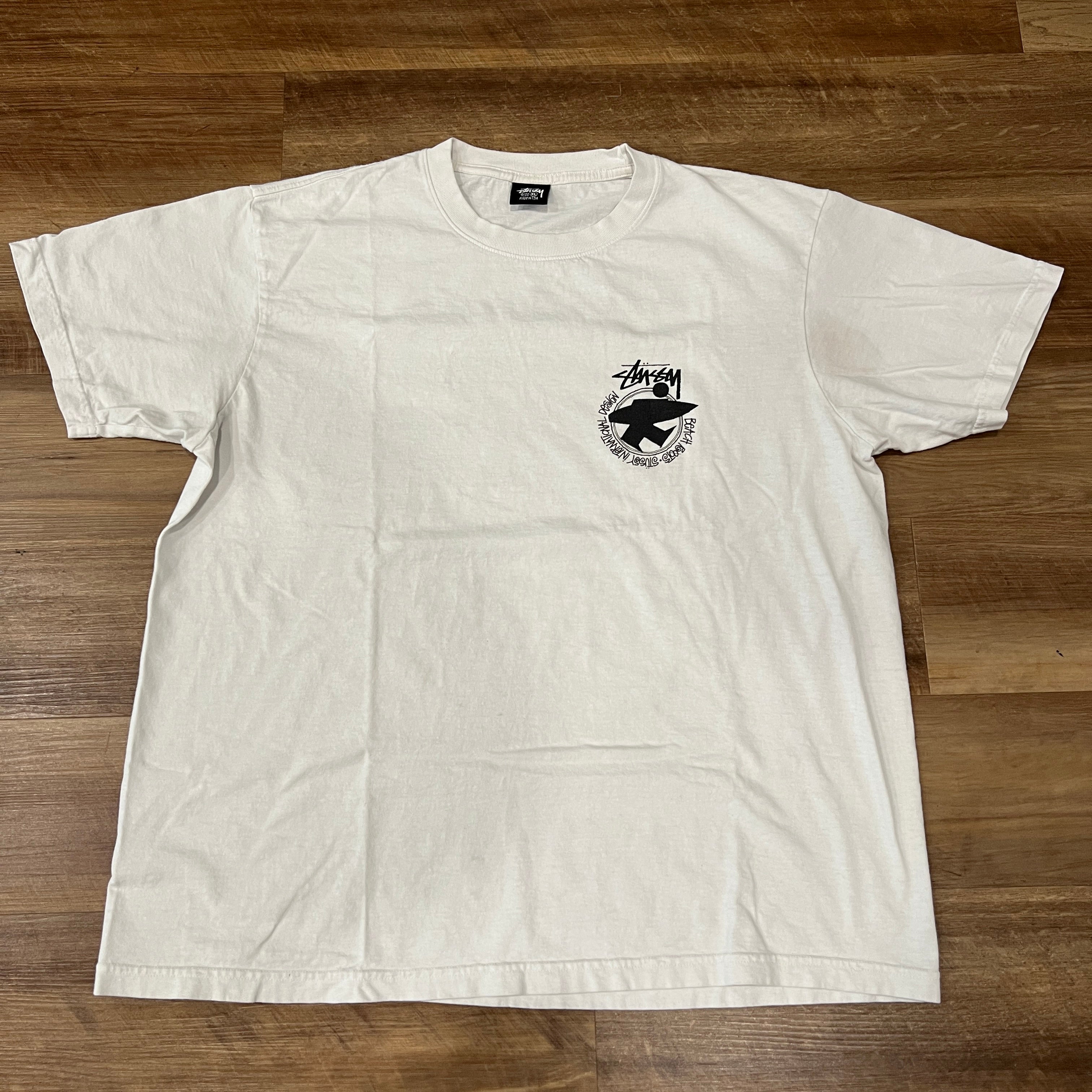 Stussy Beach Roots Pigment Dyed Tee Natural - Image 2