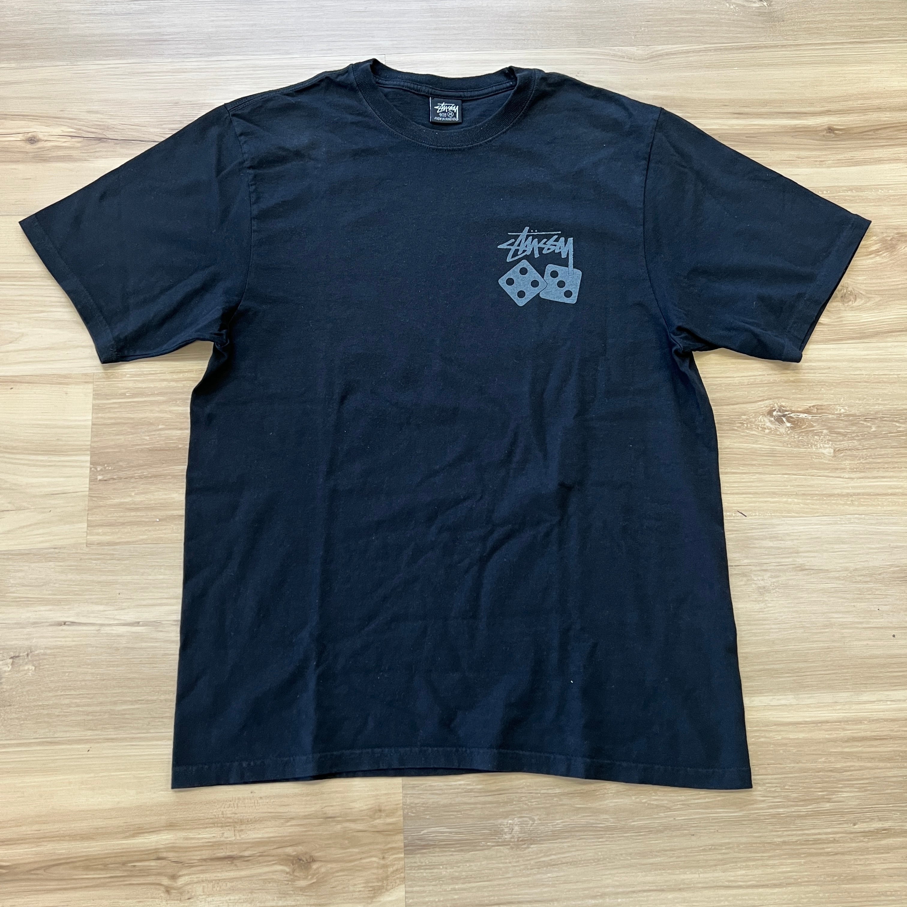 Stussy Dice Tee Pigment Dyed Black - Image 2