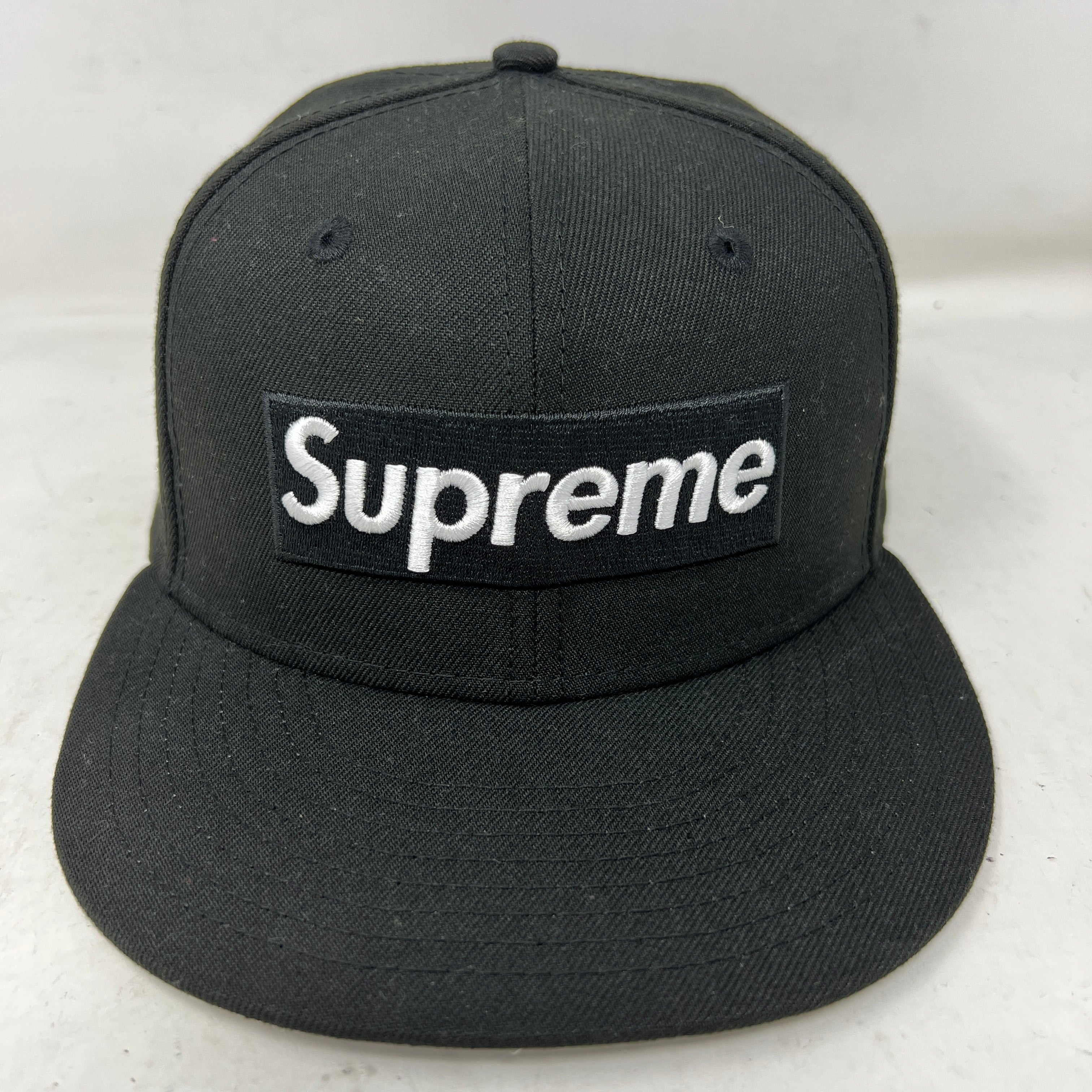 Supreme Championship Box Logo New Era 59Fifty Hat Black