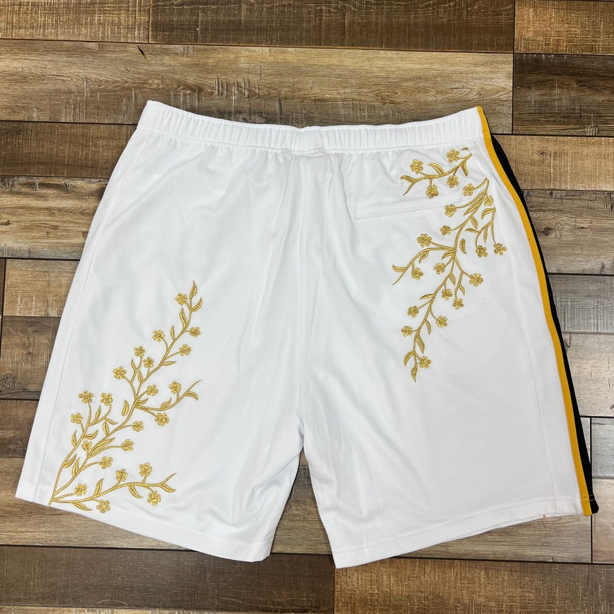 Supreme Floral Soccer Short White - Image 2