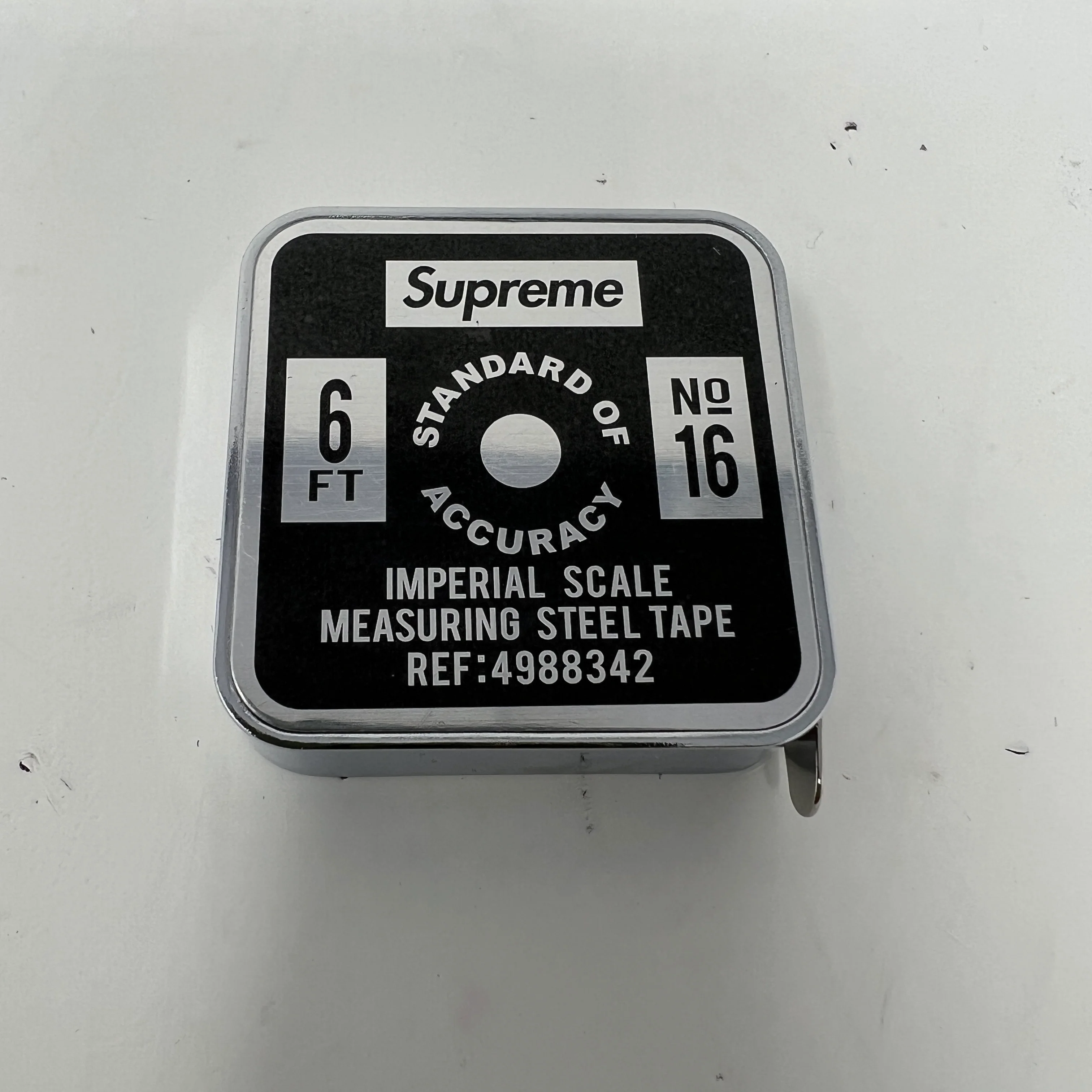 Supreme Penco Tape Measure (Metric) Black