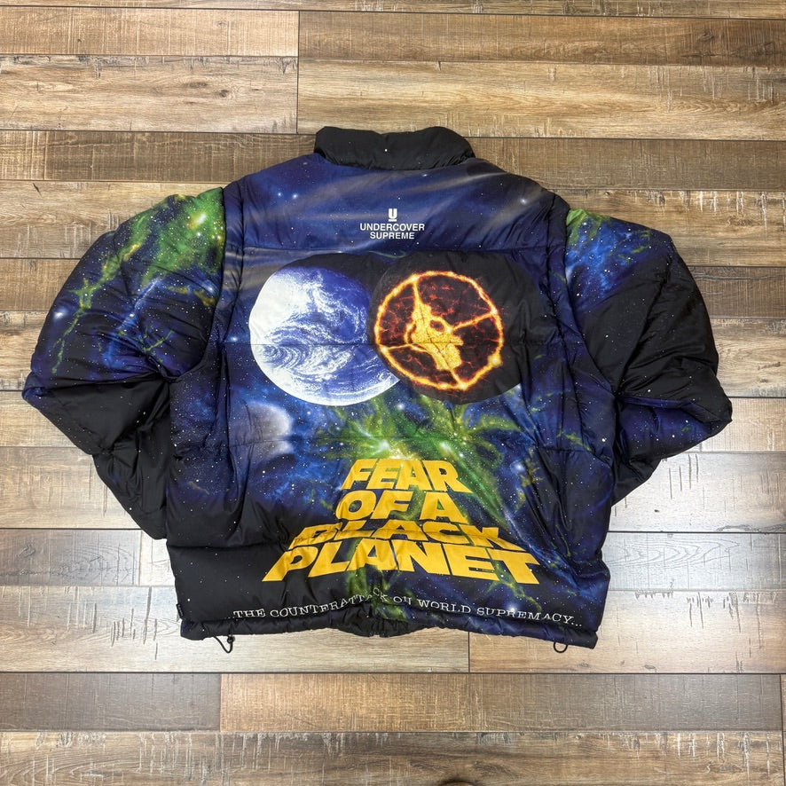 Supreme x Public Enemy x Undercover Puffer Jacket 'Black' - Image 2