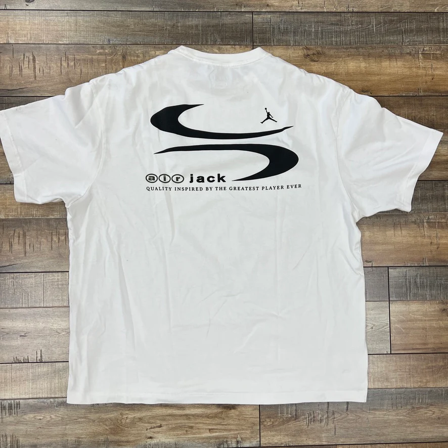 Travis Scott Cactus Jack x Jordan MJ TS Logo Tee - Image 2