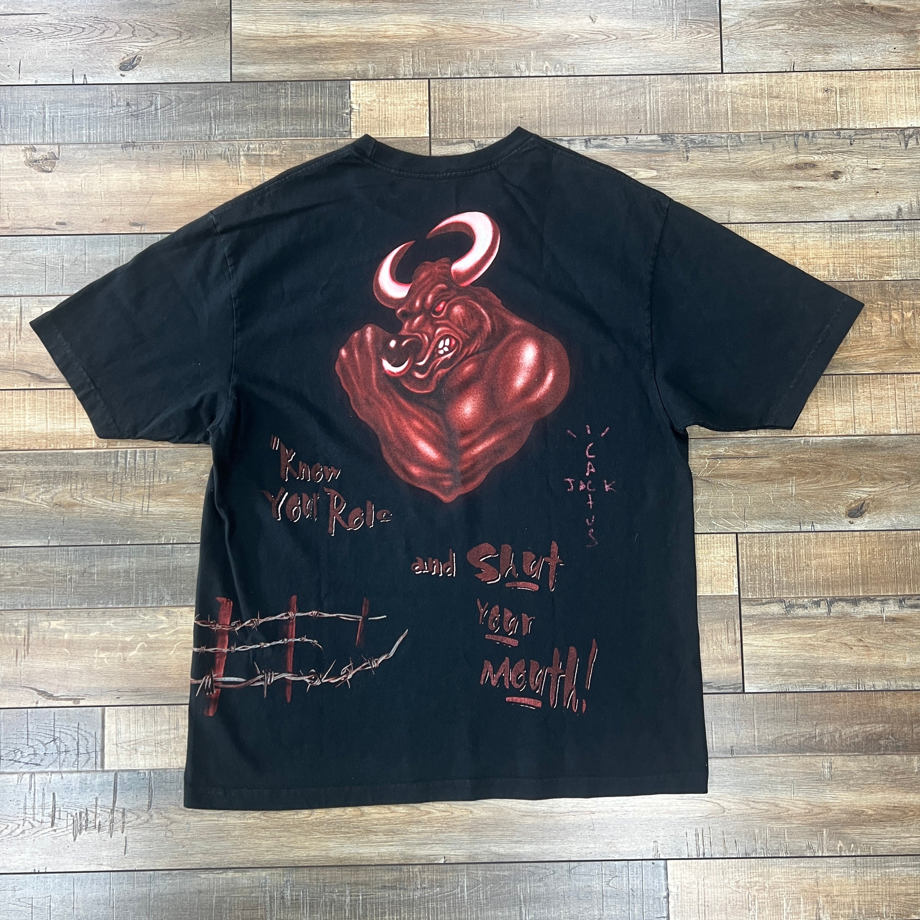 Travis Scott X WWE The Rock WrestleMania 41 Tee - Image 2