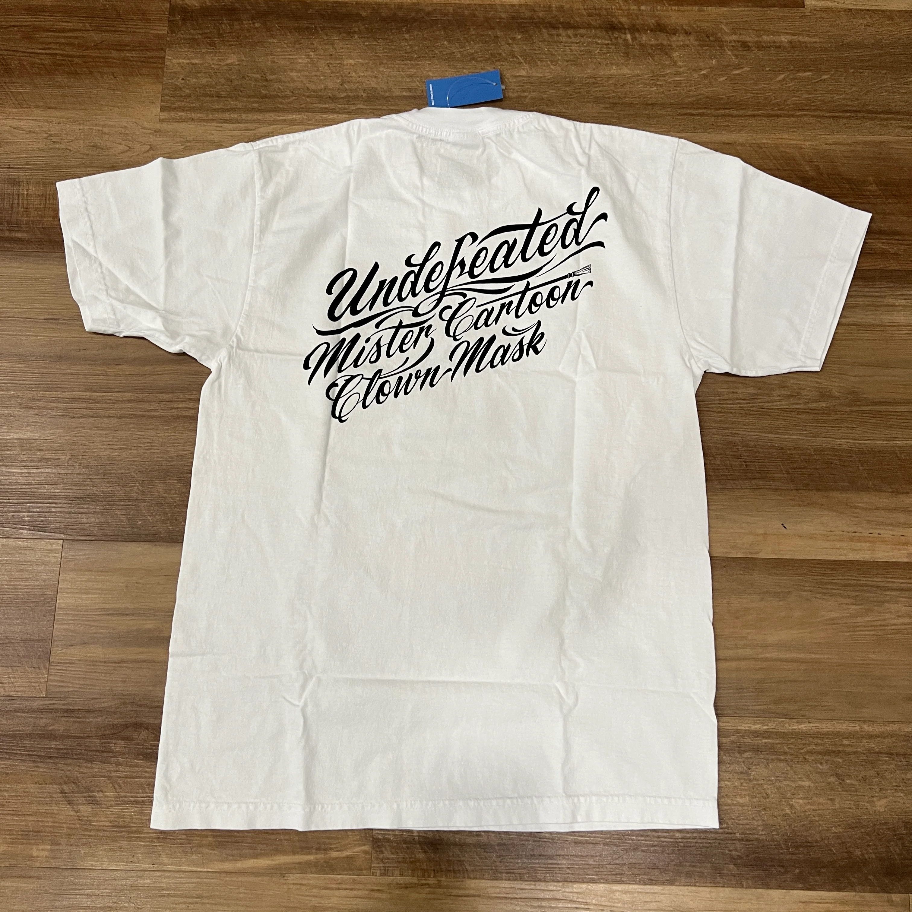 Undefeated x Mister Cartoon S/S Tee White - Image 2
