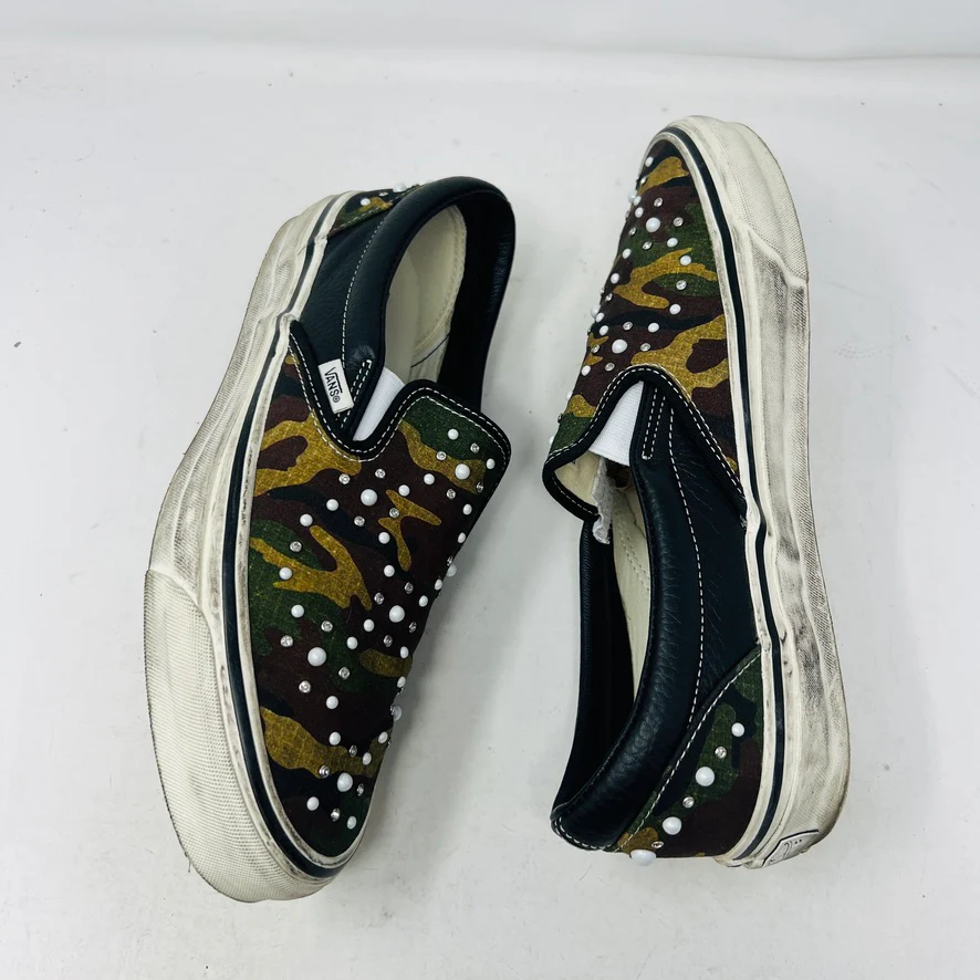 Vans LX Classic Slip-On 98 Pearlized Pack Camo Black - Image 3